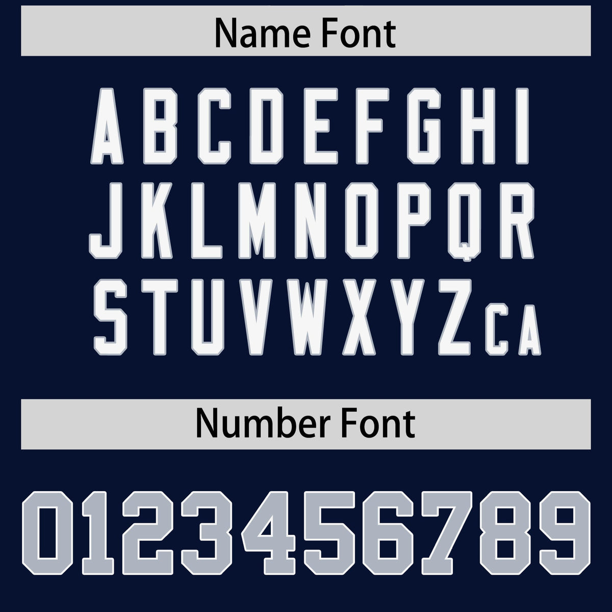 Custom Navy Personalized Shoulder Cut Two-Tone Authentic American Football Jersey