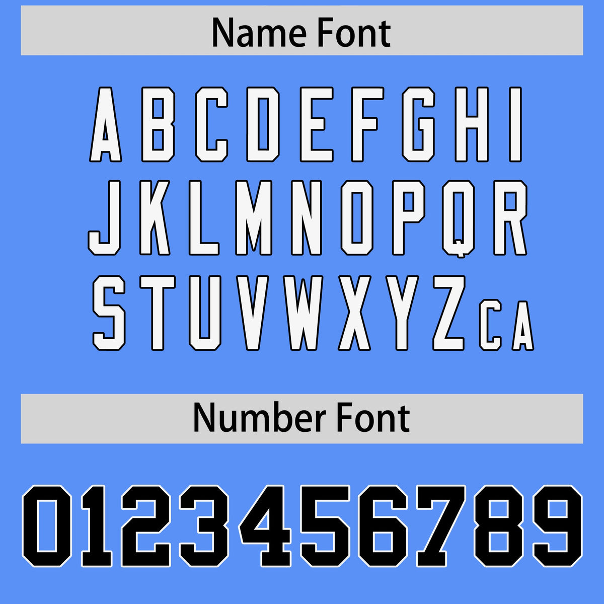 Custom Powder Blue Personalized Shoulder Cut Two-Tone Authentic American Football Jersey