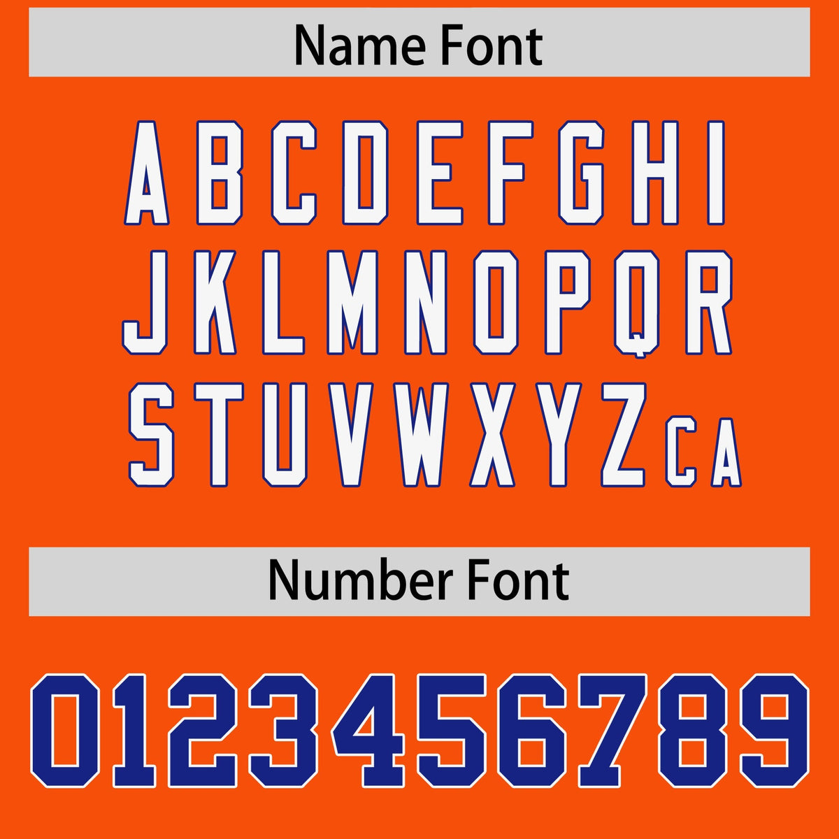 Custom Orange Personalized Shoulder Cut Two-Tone Authentic American Football Jersey