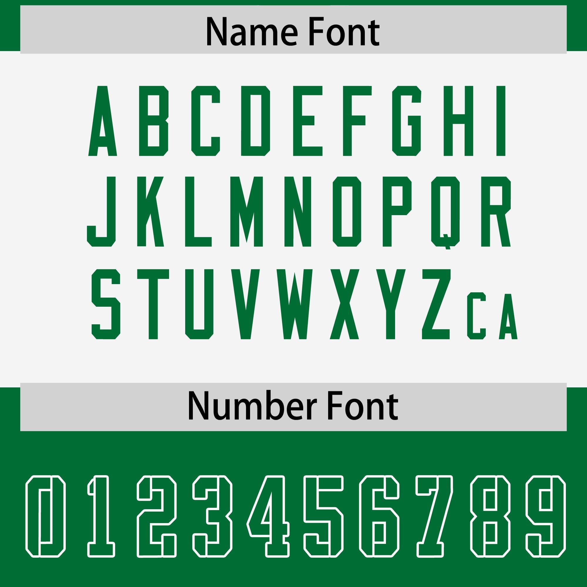 Custom Kelly Green White Raglan Sleeves Personalized Pattern Authentic American Football Jersey