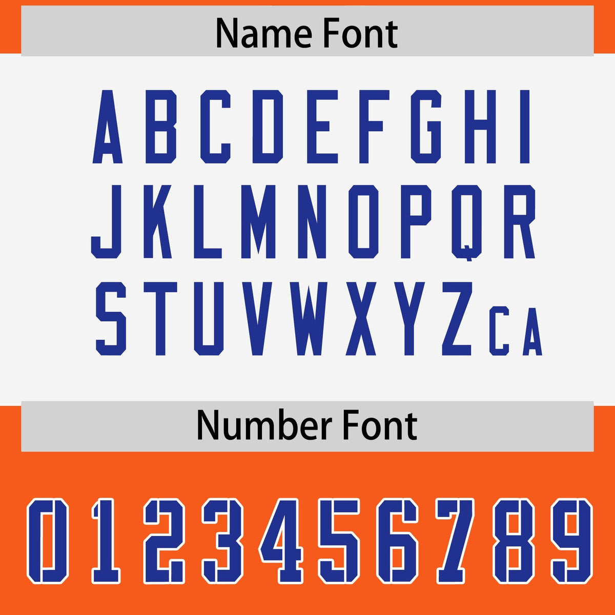 Custom Orange Royal Raglan Sleeves Personalized Pattern Authentic American Football Jersey