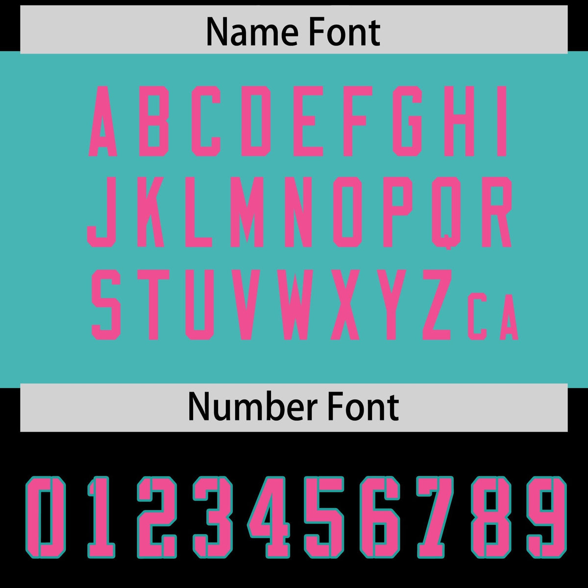 Custom Black Pink Raglan Sleeves Personalized Pattern Authentic American Football Jersey