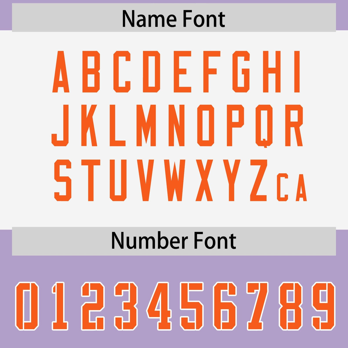 Custom Light Purple Orange Raglan Sleeves Personalized Pattern Authentic American Football Jersey