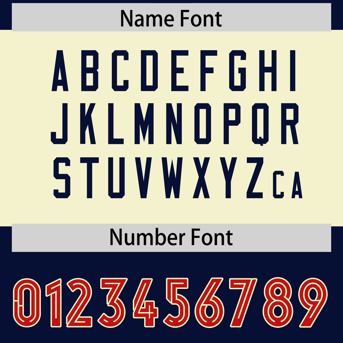 Custom Navy Red Raglan Sleeves Personalized Pattern Authentic American Football Jersey