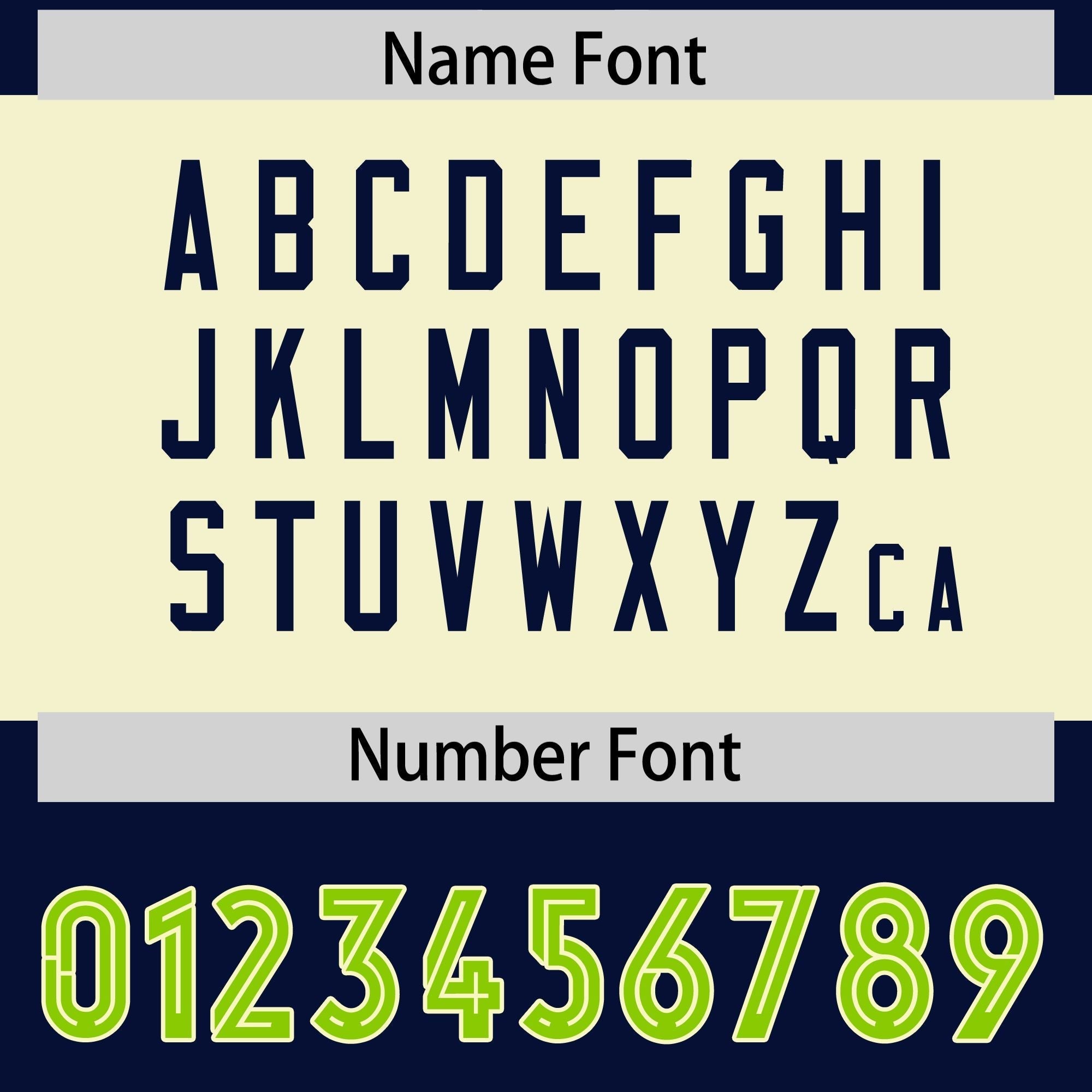 Custom Navy Neon Green Raglan Sleeves Personalized Pattern Authentic American Football Jersey