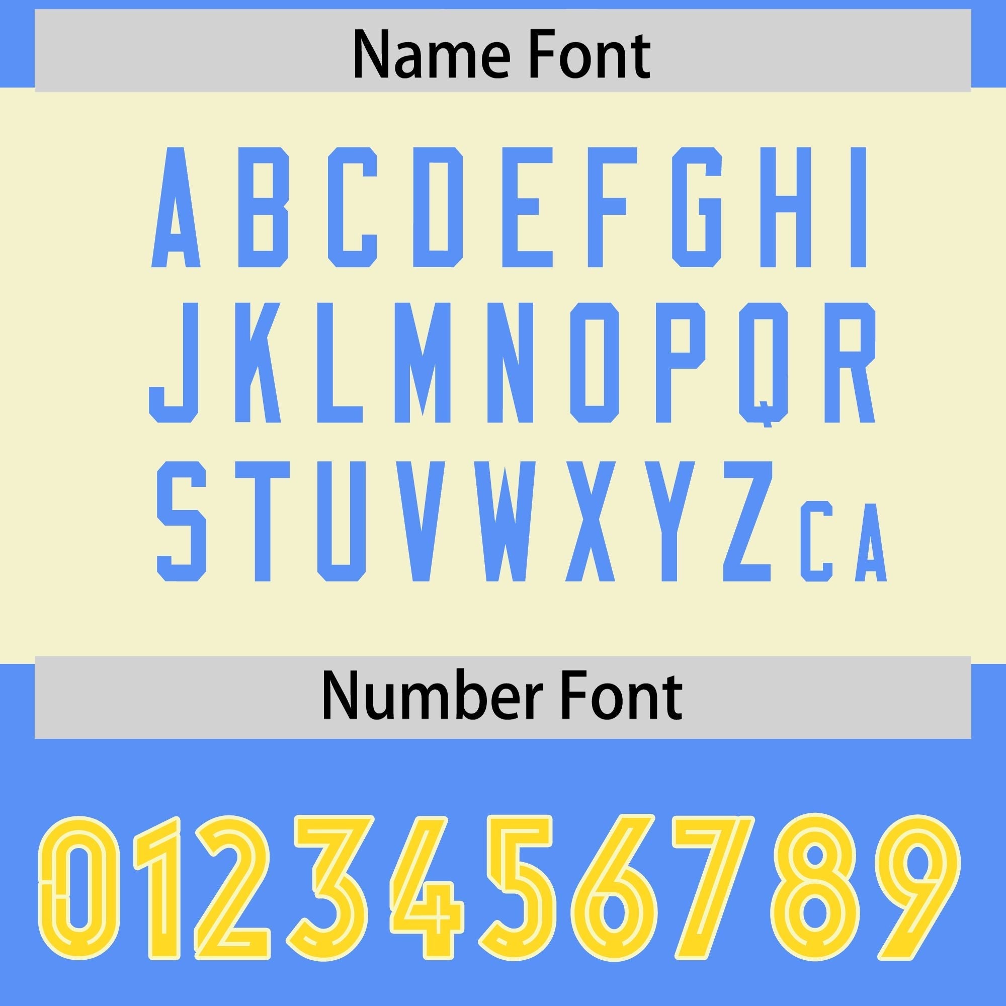 Custom Powder Blue Gold Raglan Sleeves Personalized Pattern Authentic American Football Jersey