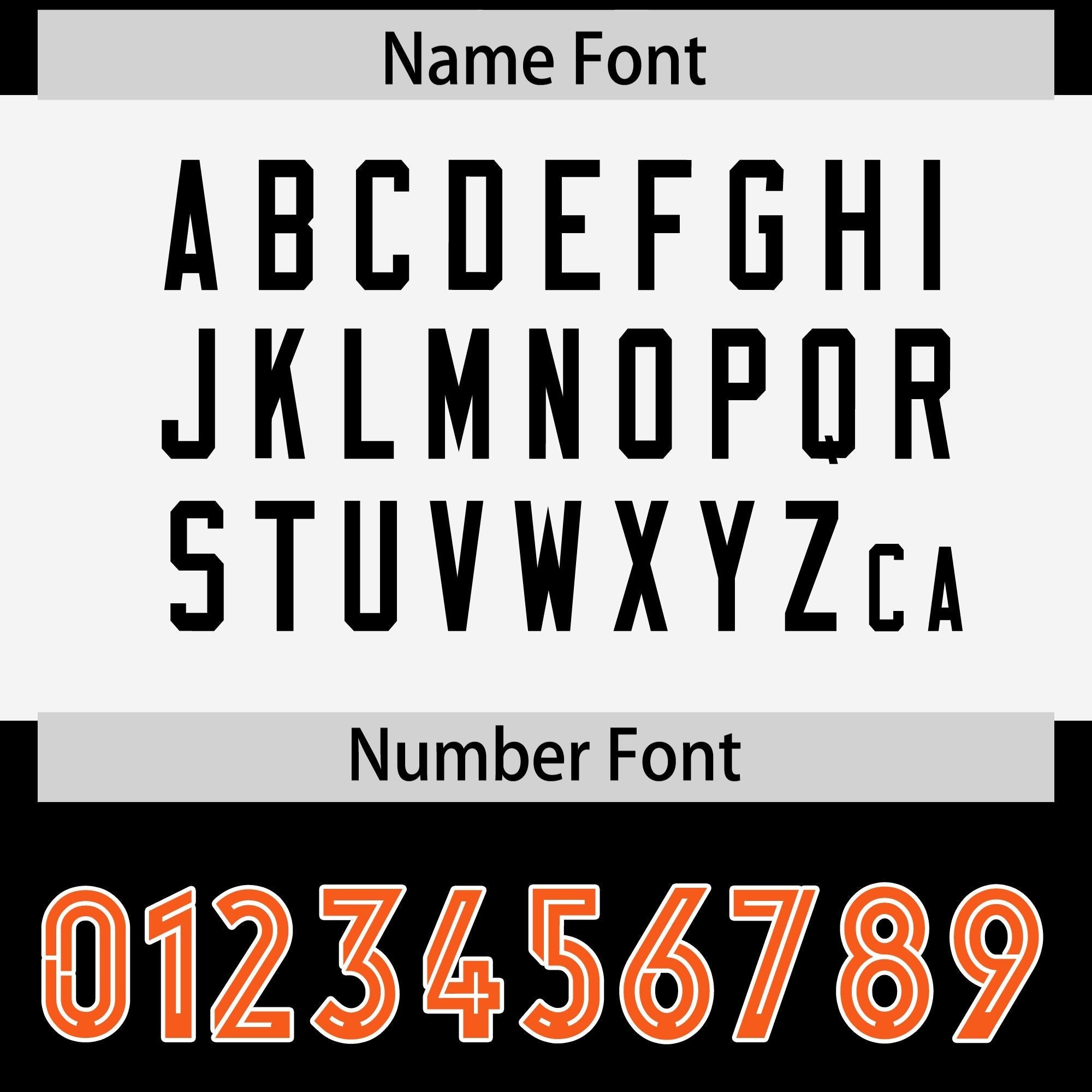 Custom Black Orange Raglan Sleeves Personalized Pattern Authentic American Football Jersey