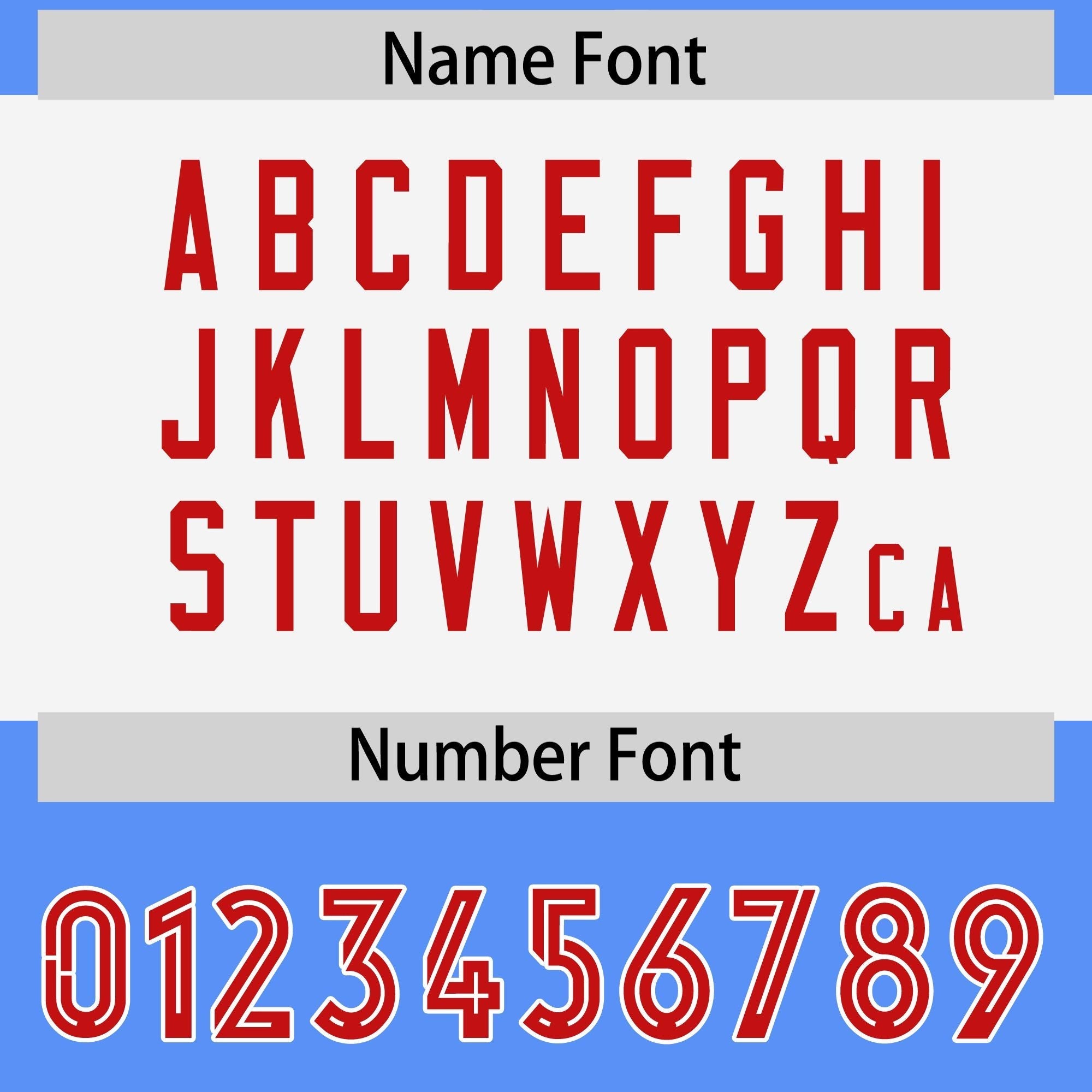 Custom Powder Blue Red Raglan Sleeves Personalized Pattern Authentic American Football Jersey