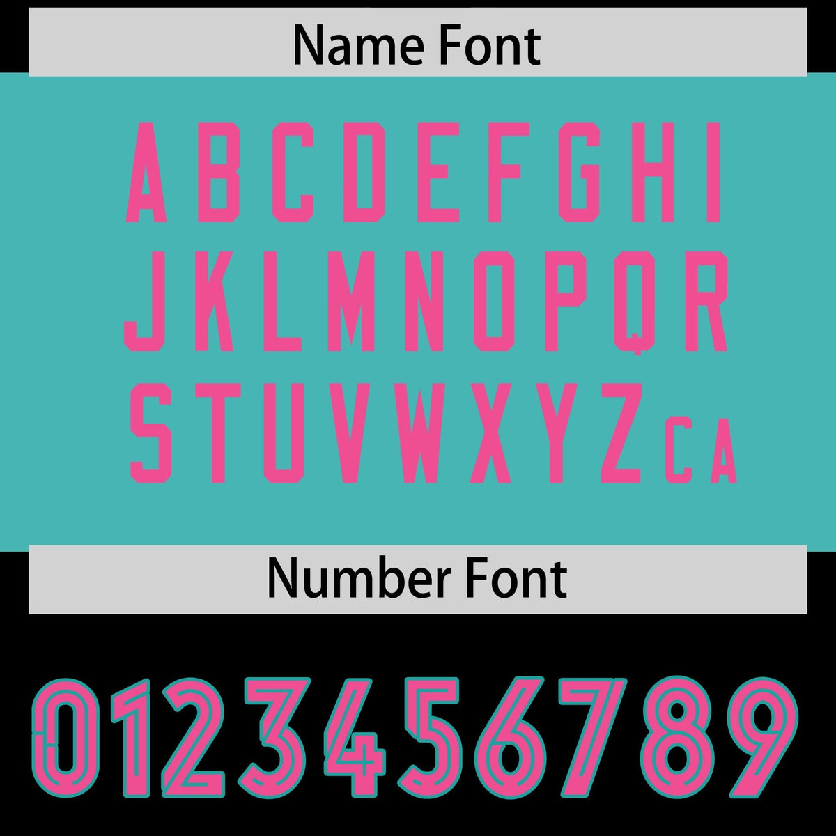 Custom Black Pink Raglan Sleeves Personalized Pattern Authentic American Football Jersey