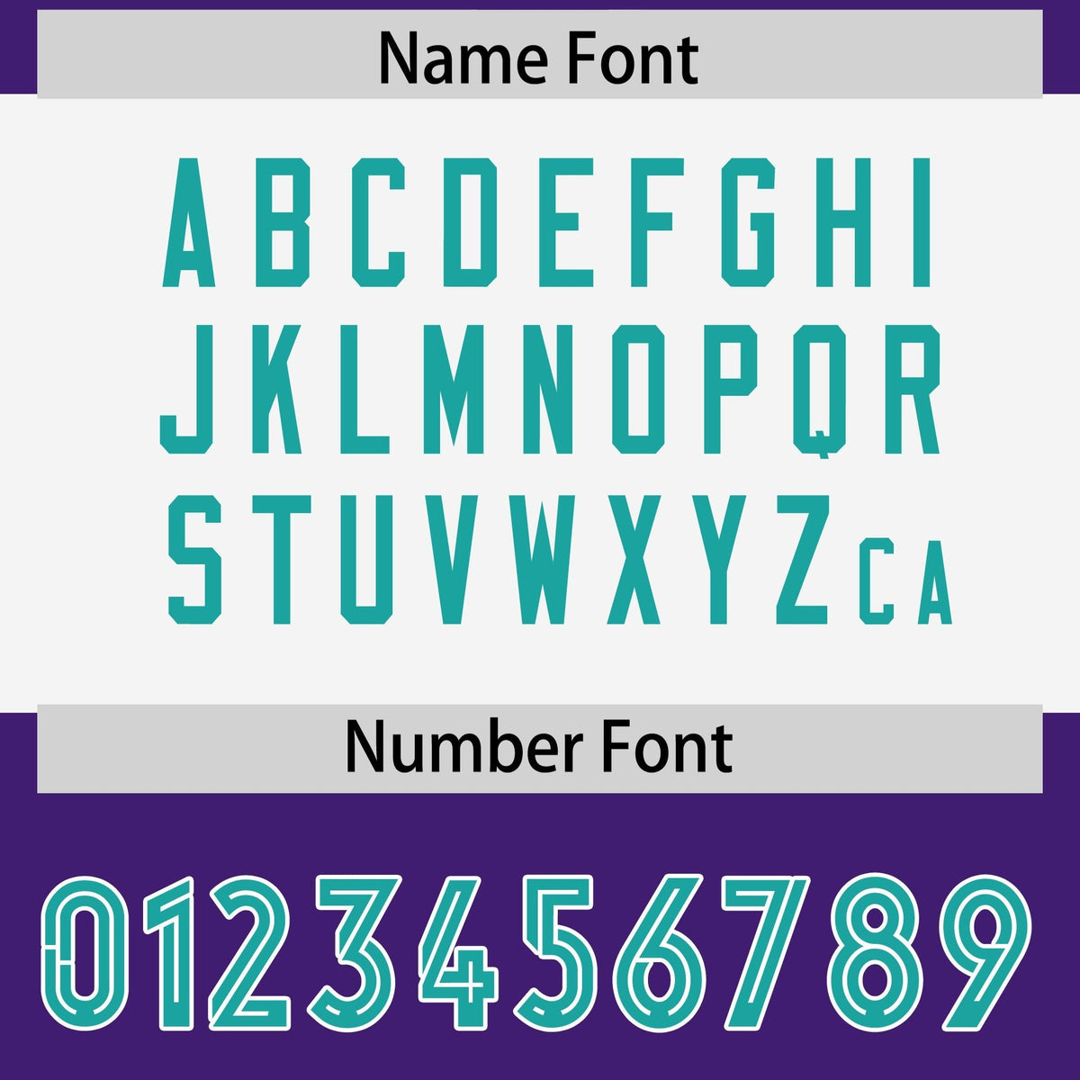 Custom Purple Aqua Raglan Sleeves Personalized Pattern Authentic American Football Jersey