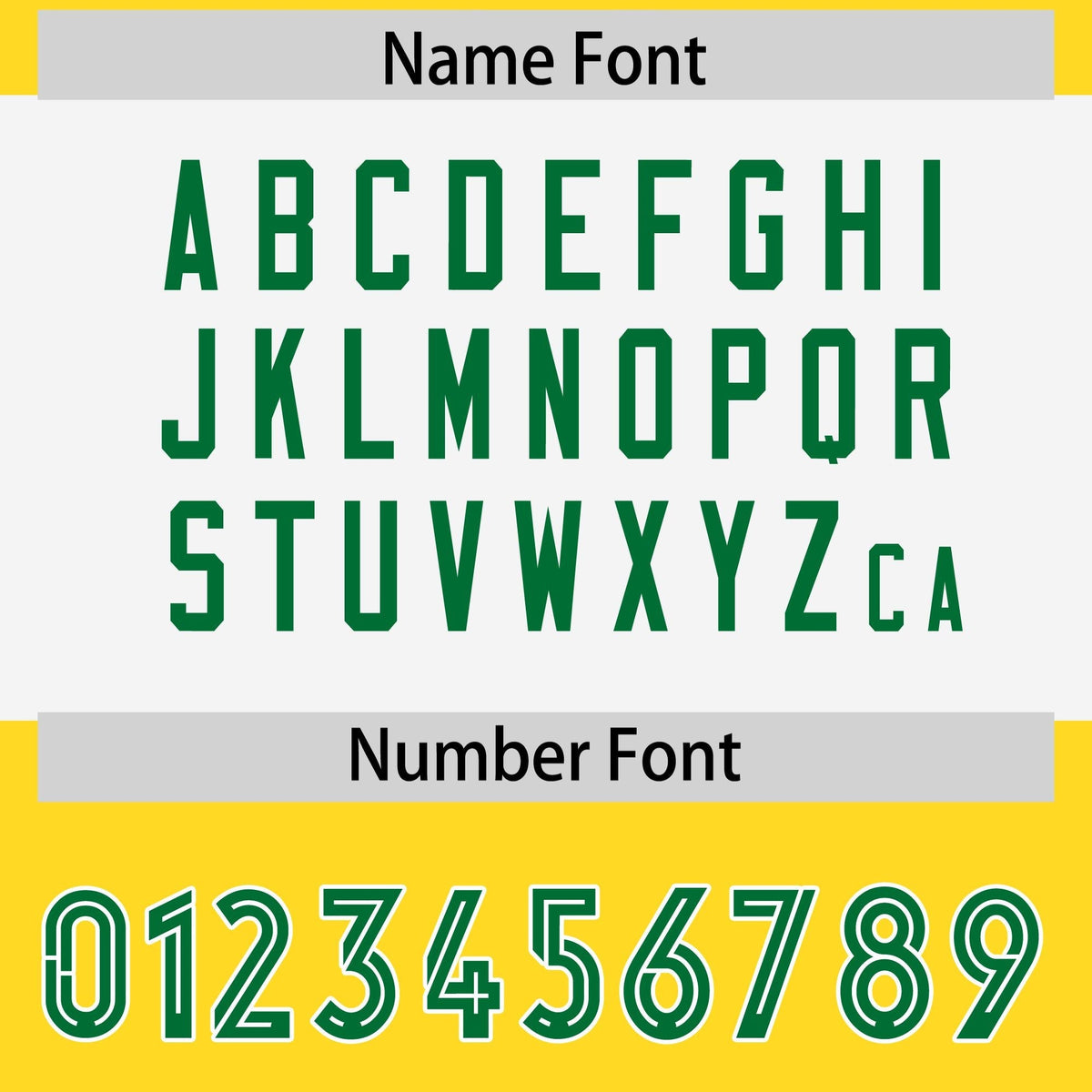 Custom Gold Kelly Green Raglan Sleeves Personalized Pattern Authentic American Football Jersey