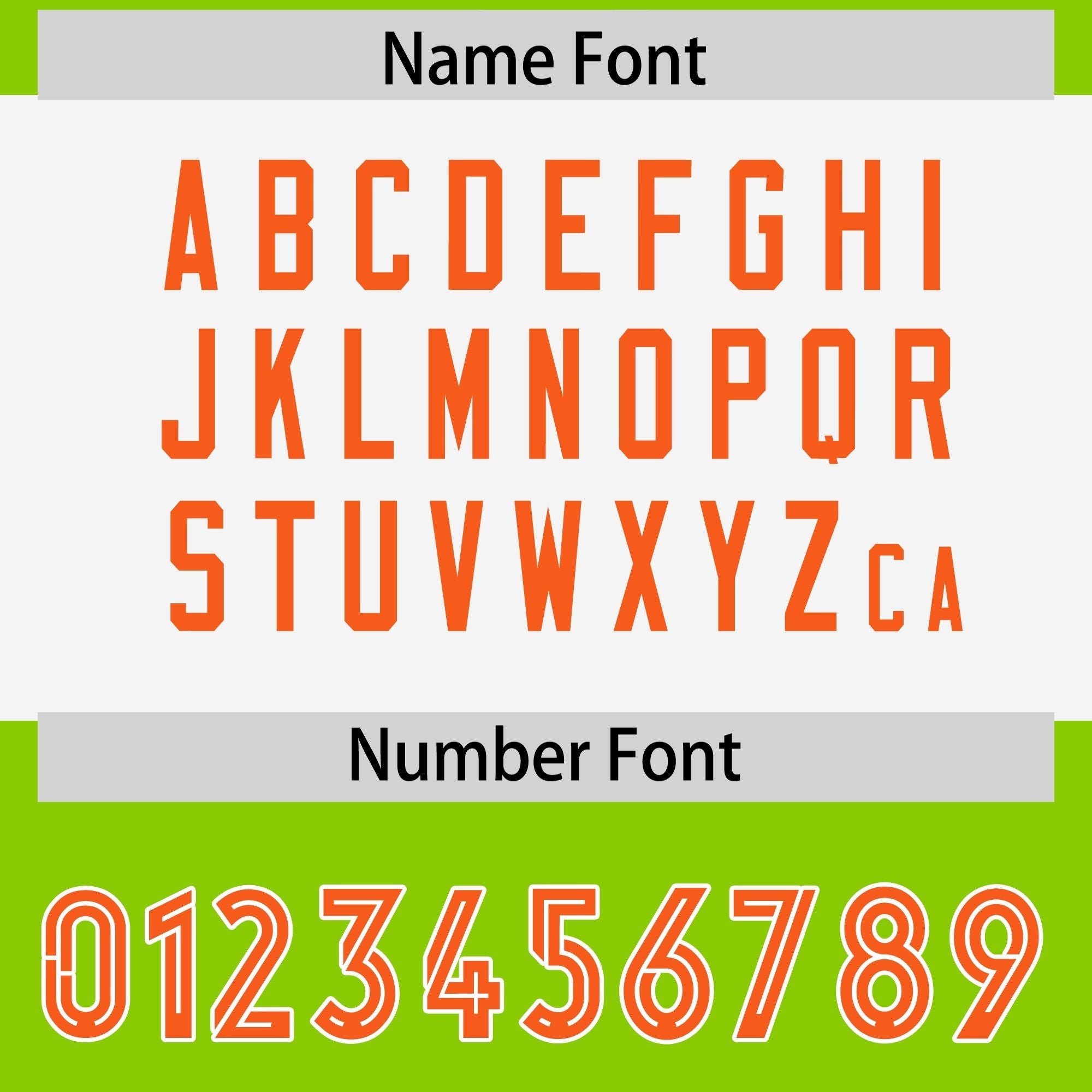 Custom Neon Green Orange Raglan Sleeves Personalized Pattern Authentic American Football Jersey