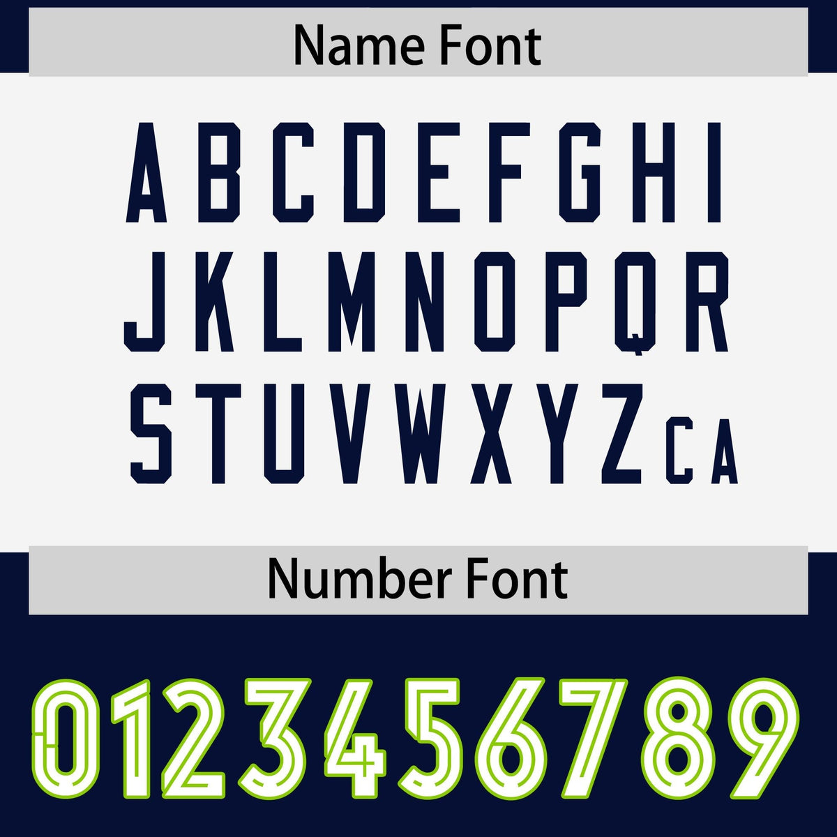 Custom Navy Neon Green Raglan Sleeves Personalized Pattern Authentic American Football Jersey