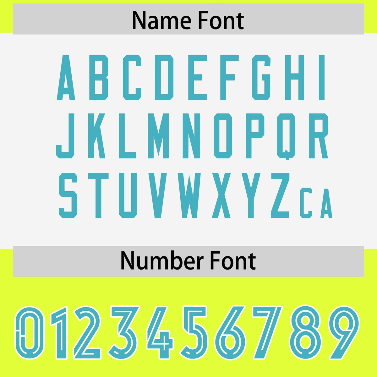 Custom Fluorescent Green Sky Blue Raglan Sleeves Personalized Pattern Authentic American Football Jersey