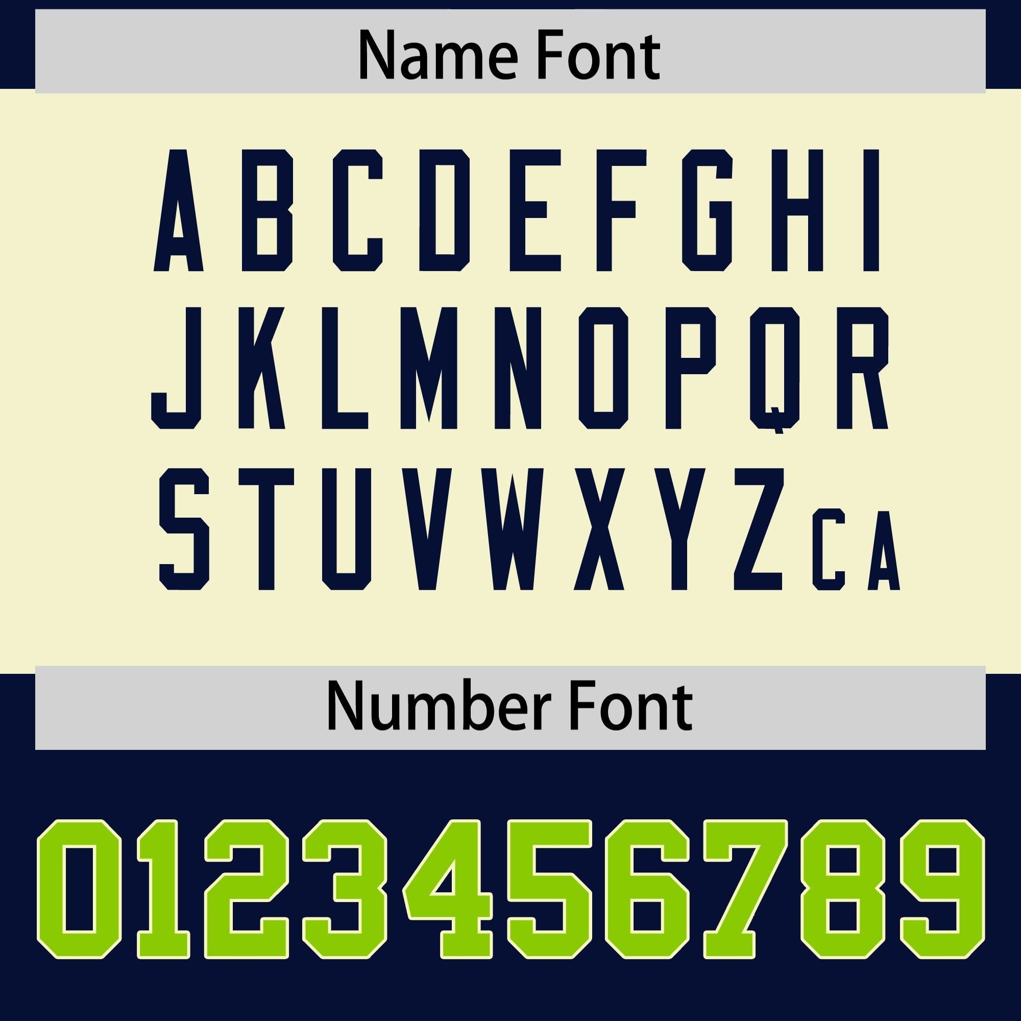 Custom Navy Neon Green Raglan Sleeves Personalized Pattern Authentic American Football Jersey