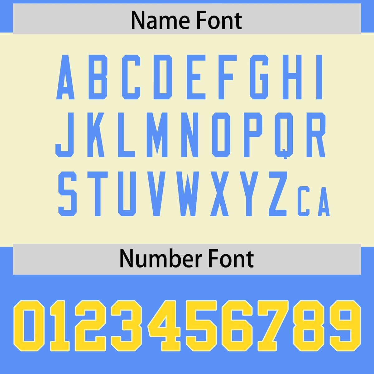 Custom Powder Blue Gold Raglan Sleeves Personalized Pattern Authentic American Football Jersey