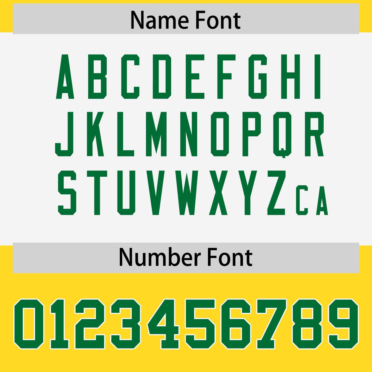 Custom Gold Kelly Green Raglan Sleeves Personalized Pattern Authentic American Football Jersey