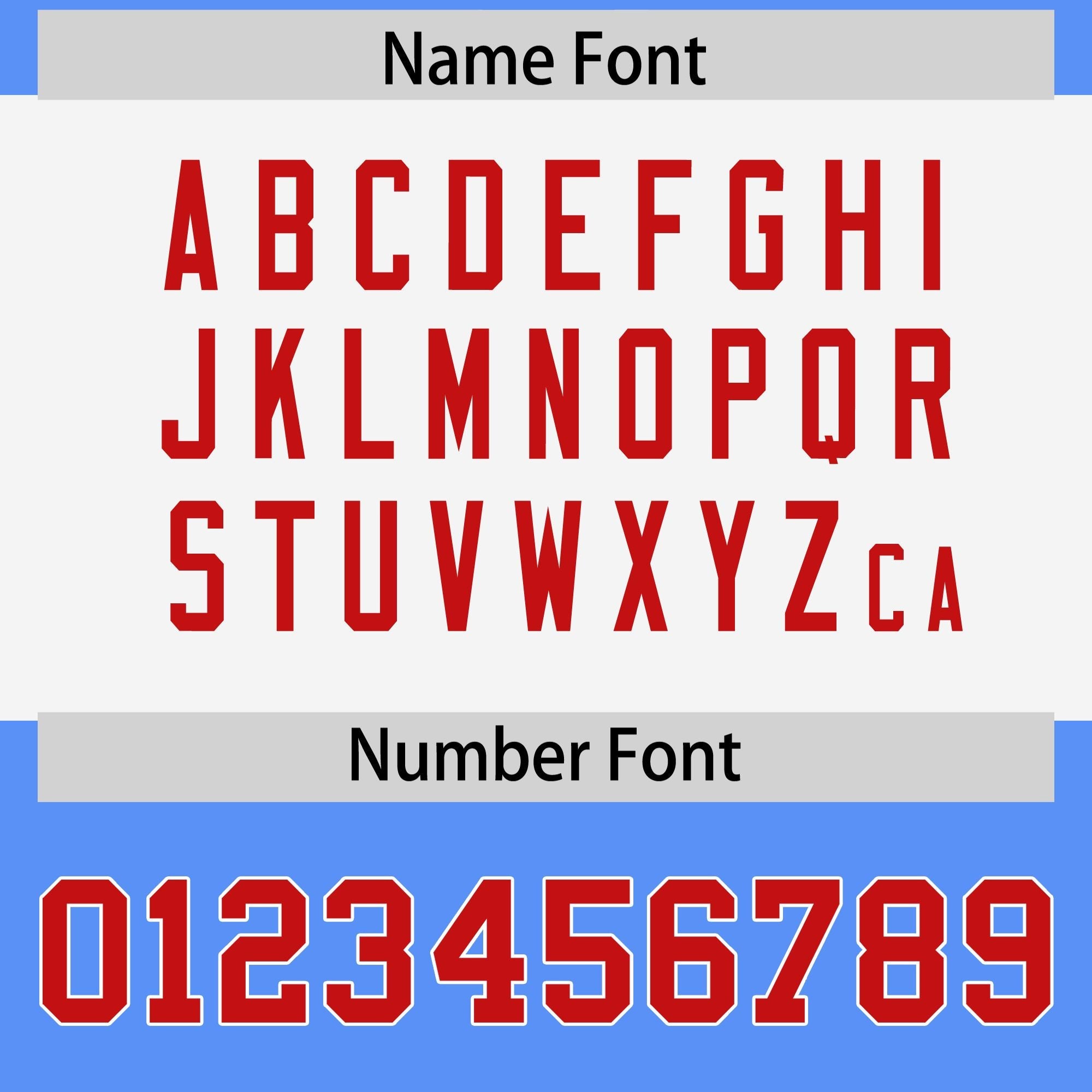 Custom Powder Blue Red Raglan Sleeves Personalized Pattern Authentic American Football Jersey