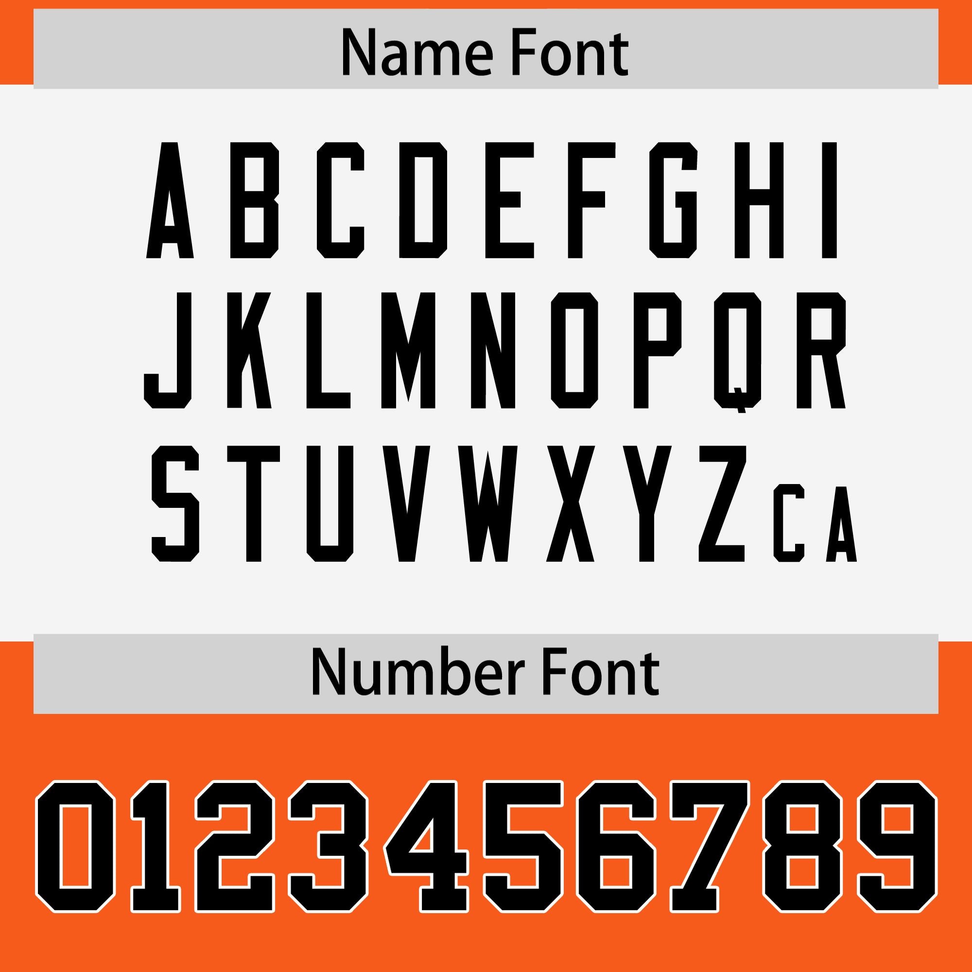 Custom Orange Black Raglan Sleeves Personalized Pattern Authentic American Football Jersey