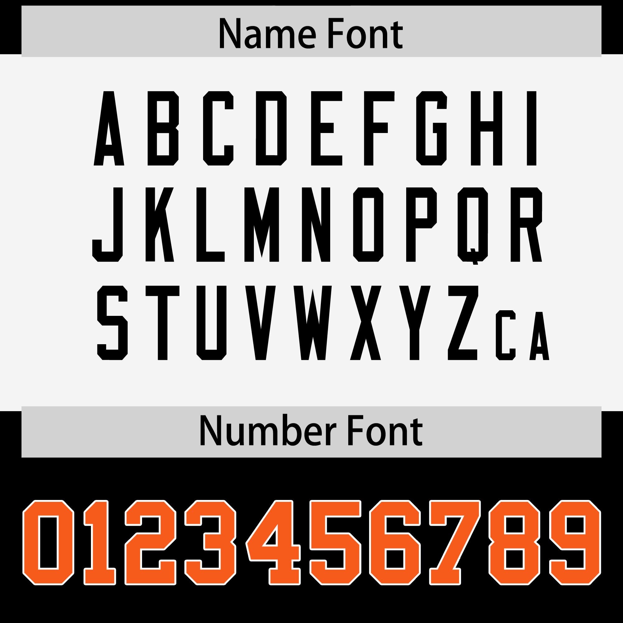 Custom Black Orange Raglan Sleeves Personalized Pattern Authentic American Football Jersey