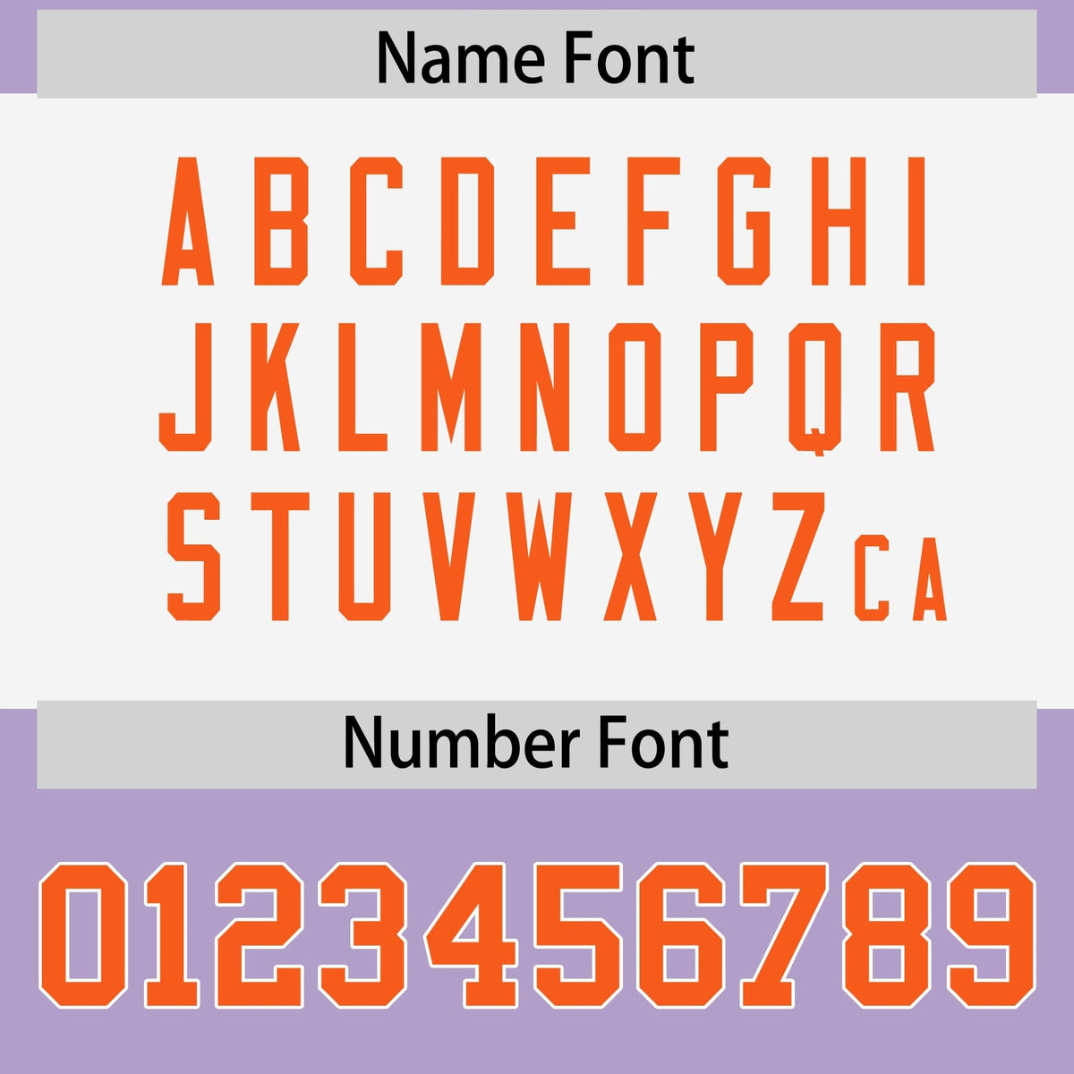 Custom Light Purple Orange Raglan Sleeves Personalized Pattern Authentic American Football Jersey