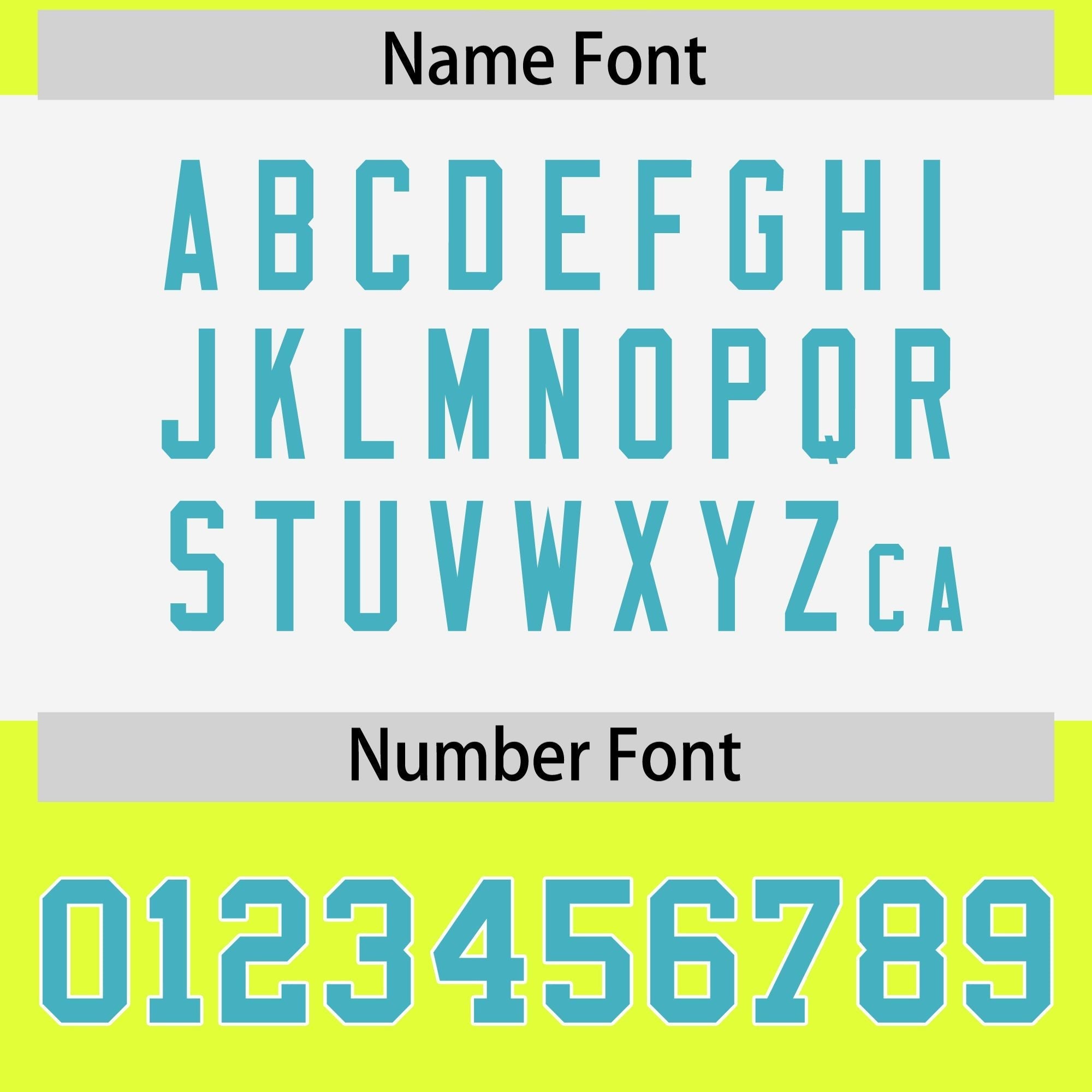 Custom Fluorescent Green Sky Blue Raglan Sleeves Personalized Pattern Authentic American Football Jersey