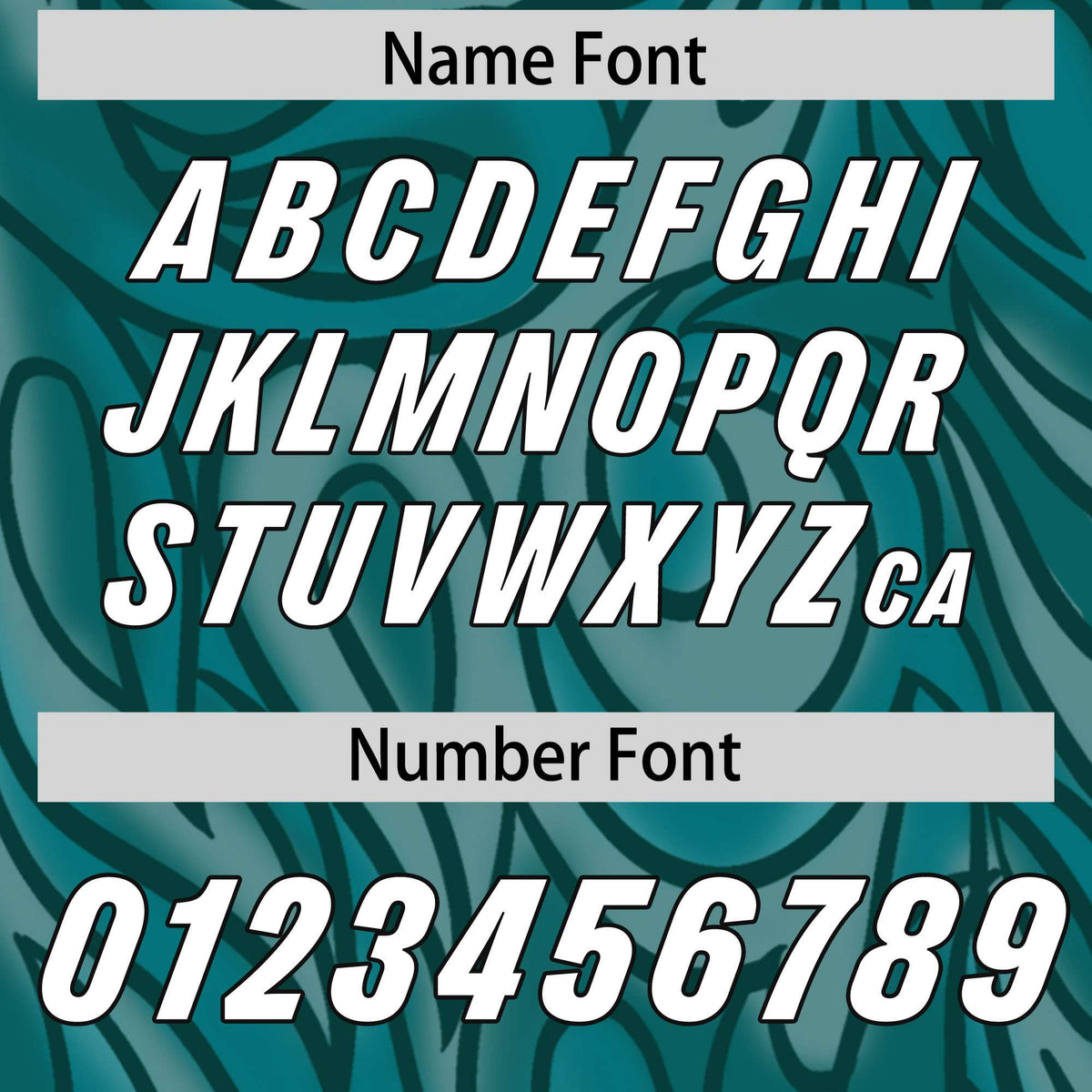 Custom Aqua Personalized Printed Graffiti Pattern Design Authentic American Football Jersey