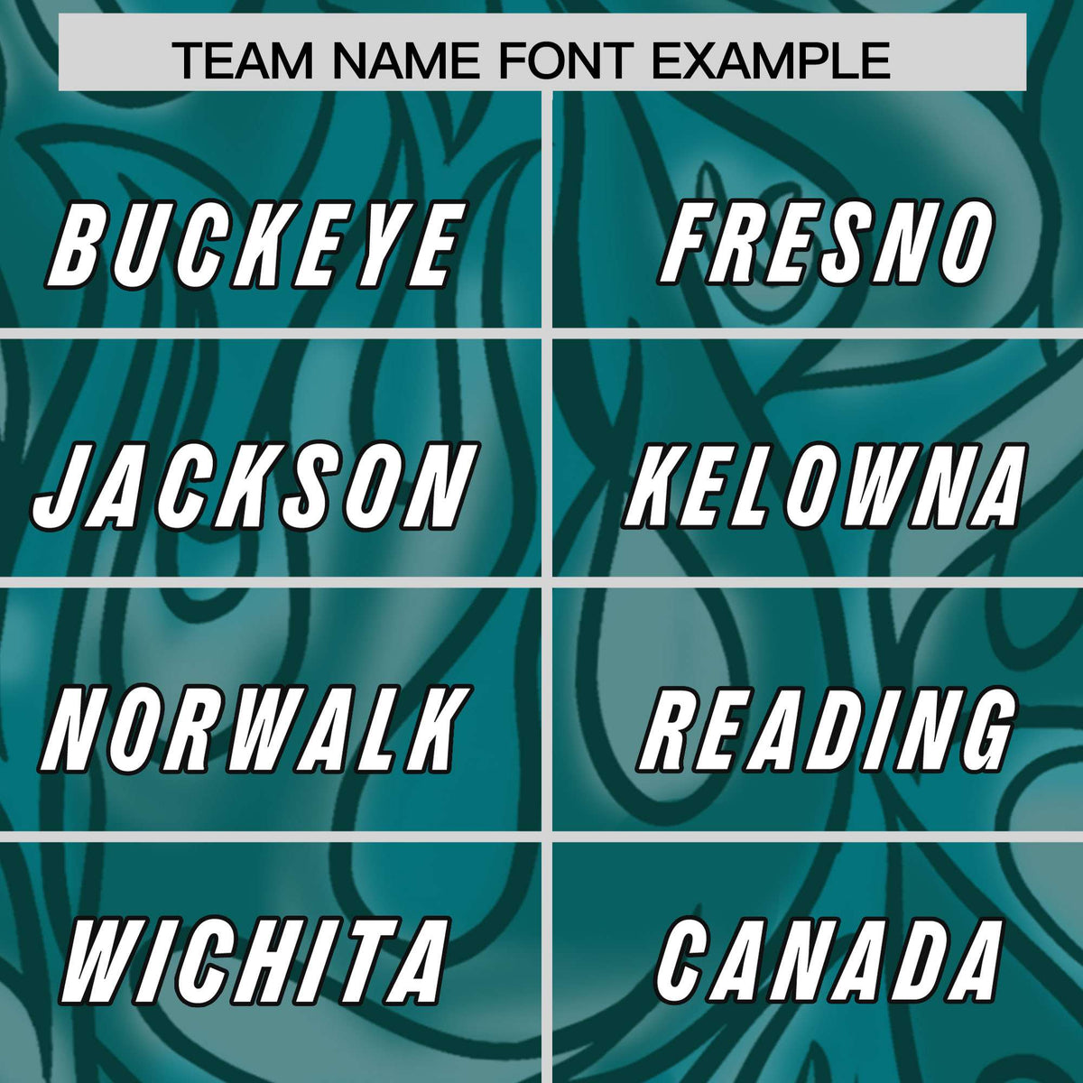 Custom Aqua Personalized Printed Graffiti Pattern Design Authentic American Football Jersey