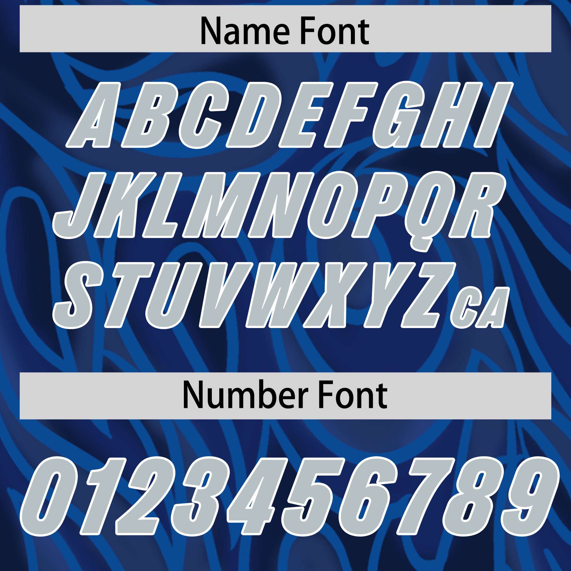 Custom Navy Personalized Printed Graffiti Pattern Design Authentic American Football Jersey