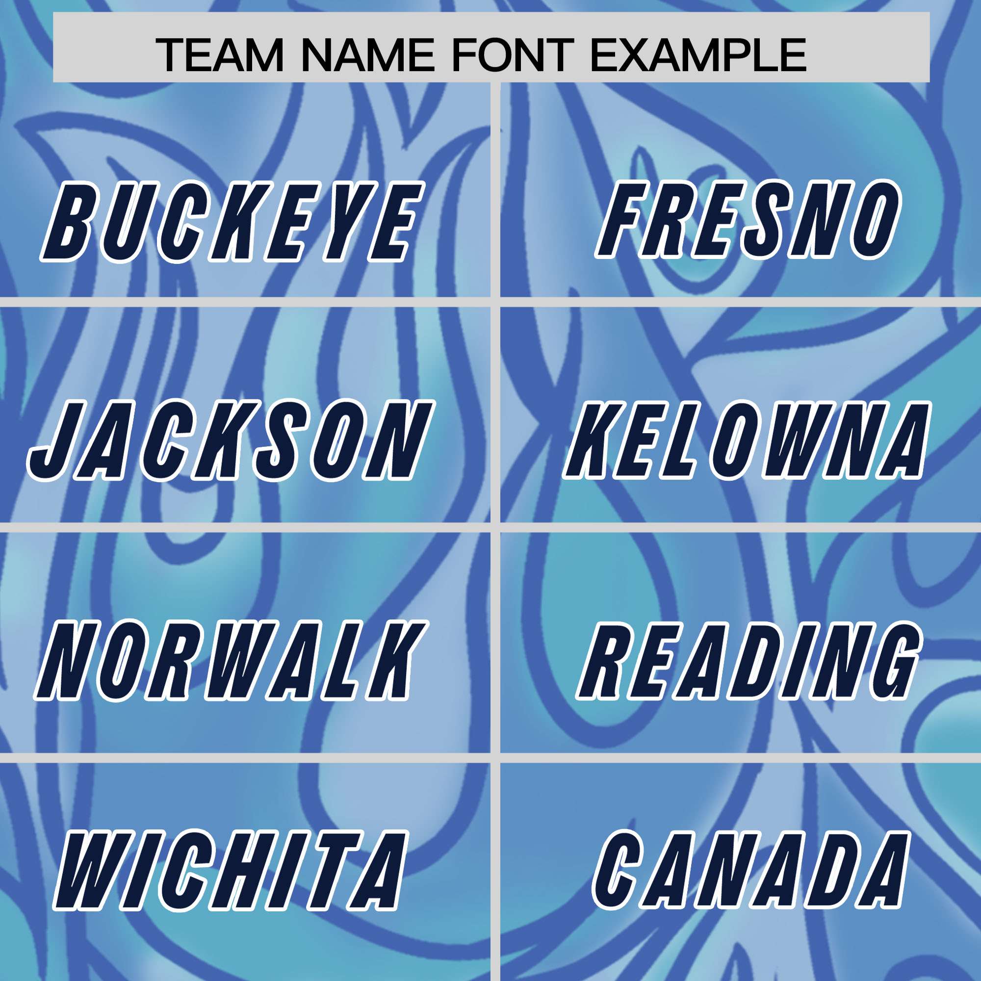 Custom Light Blue Personalized Printed Graffiti Pattern Design Authentic American Football Jersey
