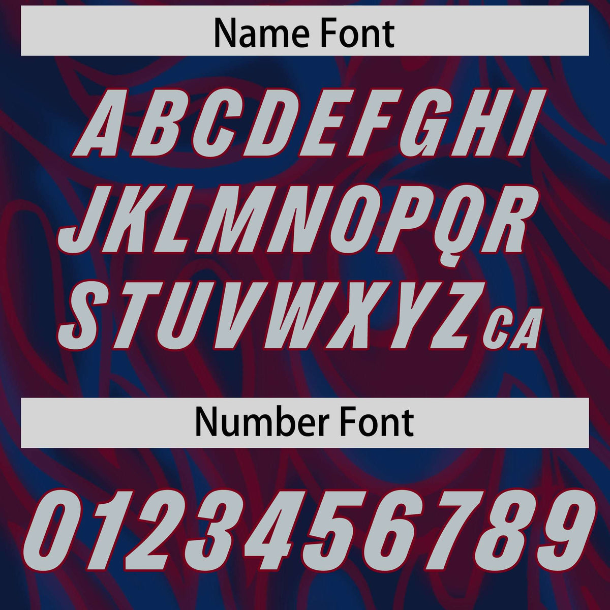 Custom Navy Personalized Printed Graffiti Pattern Design Authentic American Football Jersey