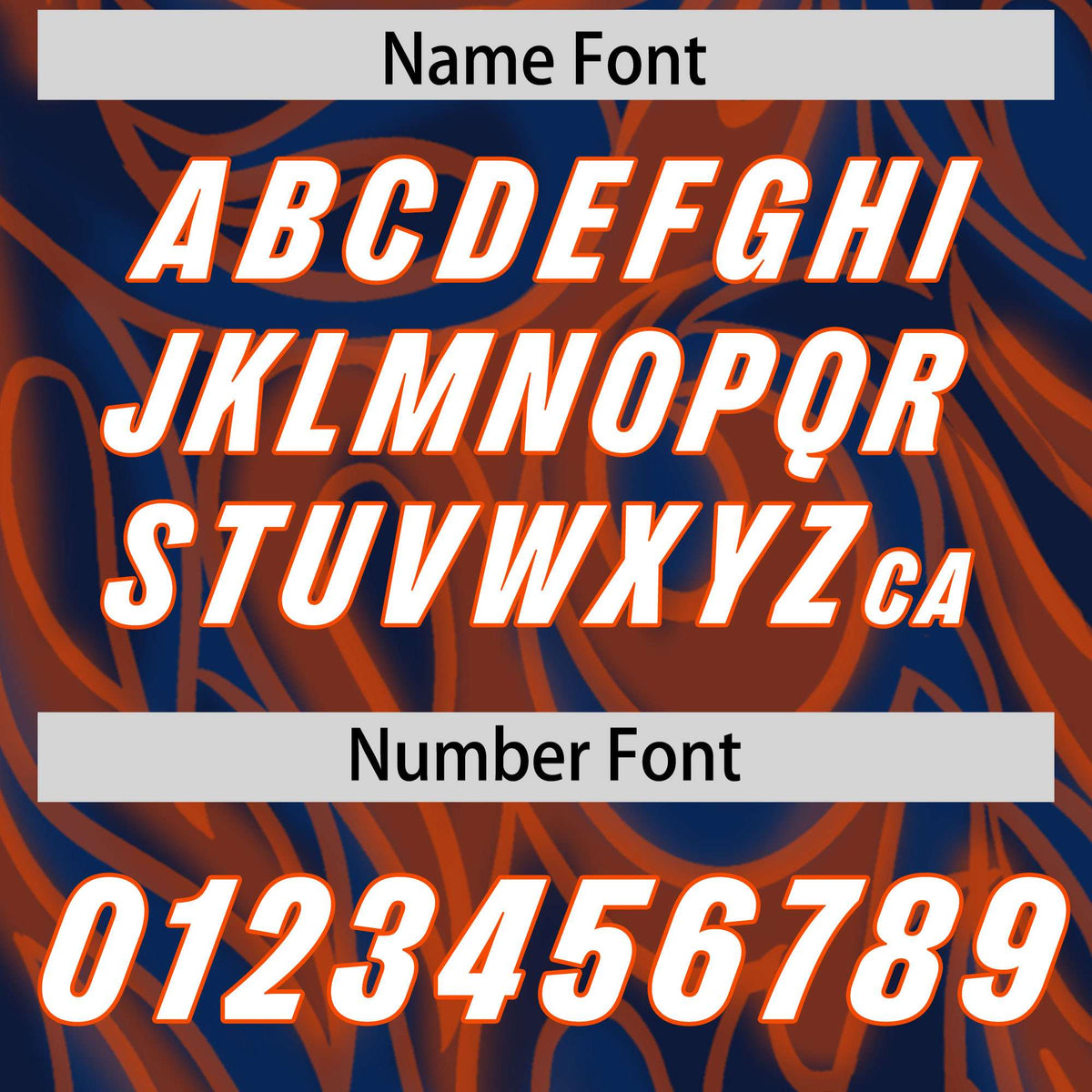 Custom Navy Personalized Printed Graffiti Pattern Design Authentic American Football Jersey