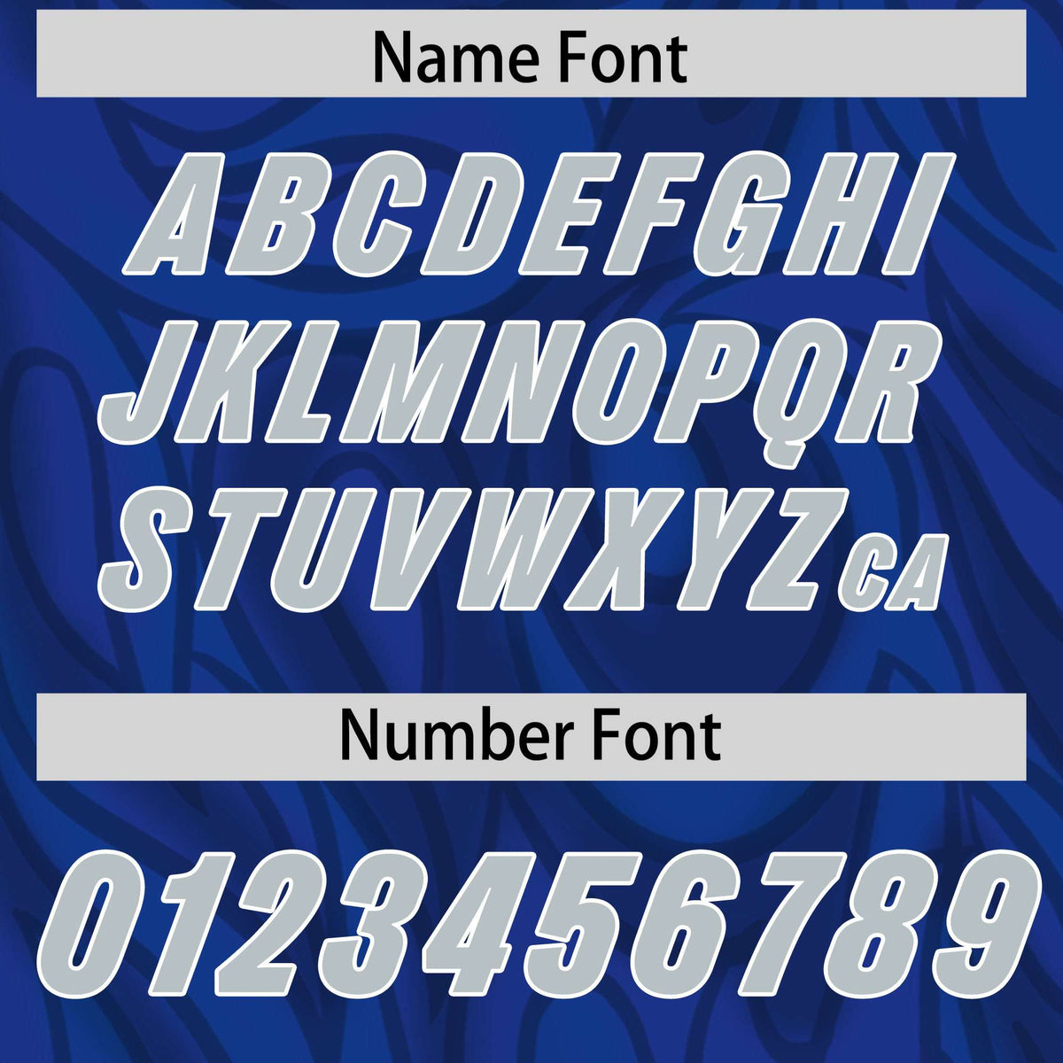 Custom Royal Personalized Printed Graffiti Pattern Design Authentic American Football Jersey