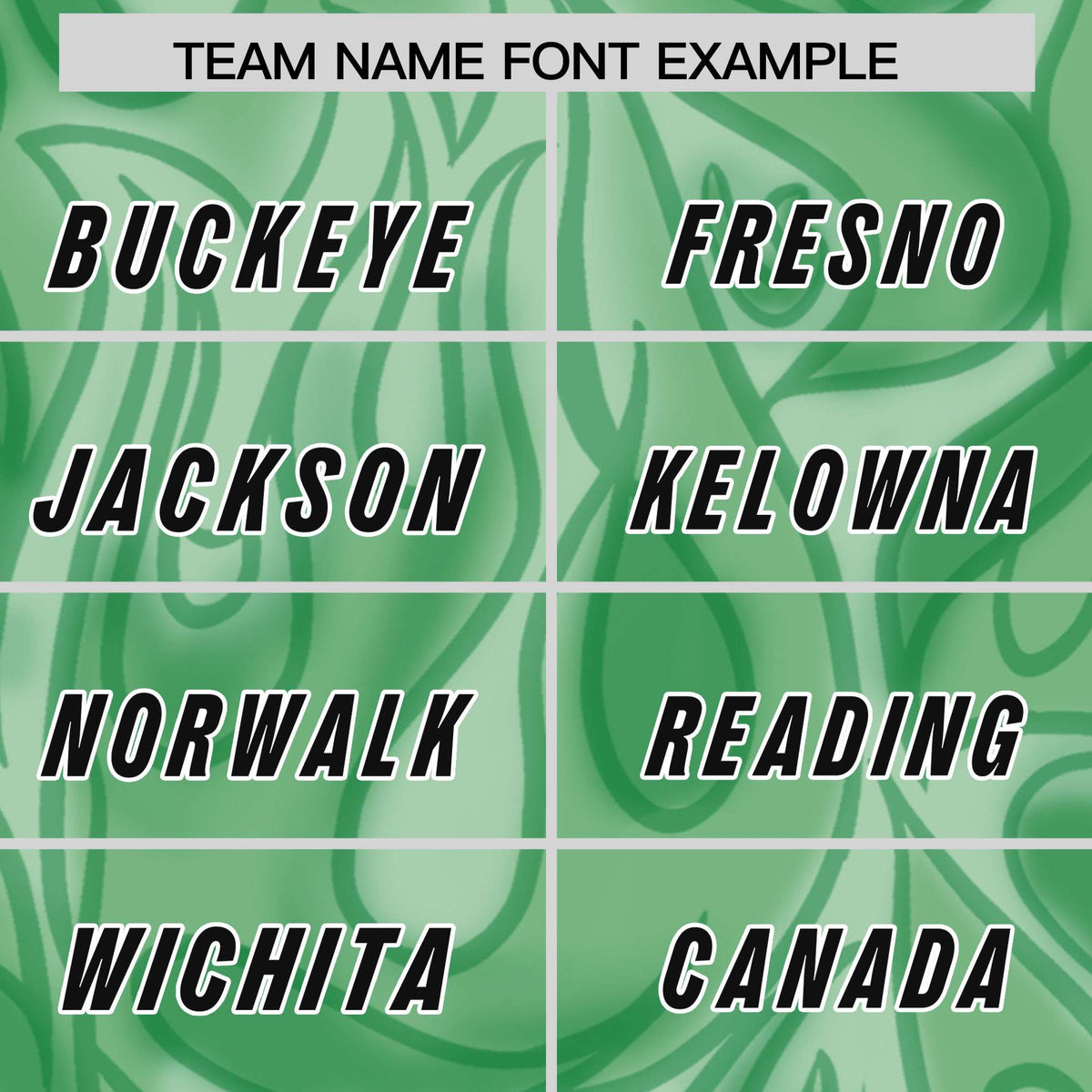 Custom Green Personalized Printed Graffiti Pattern Design Authentic American Football Jersey