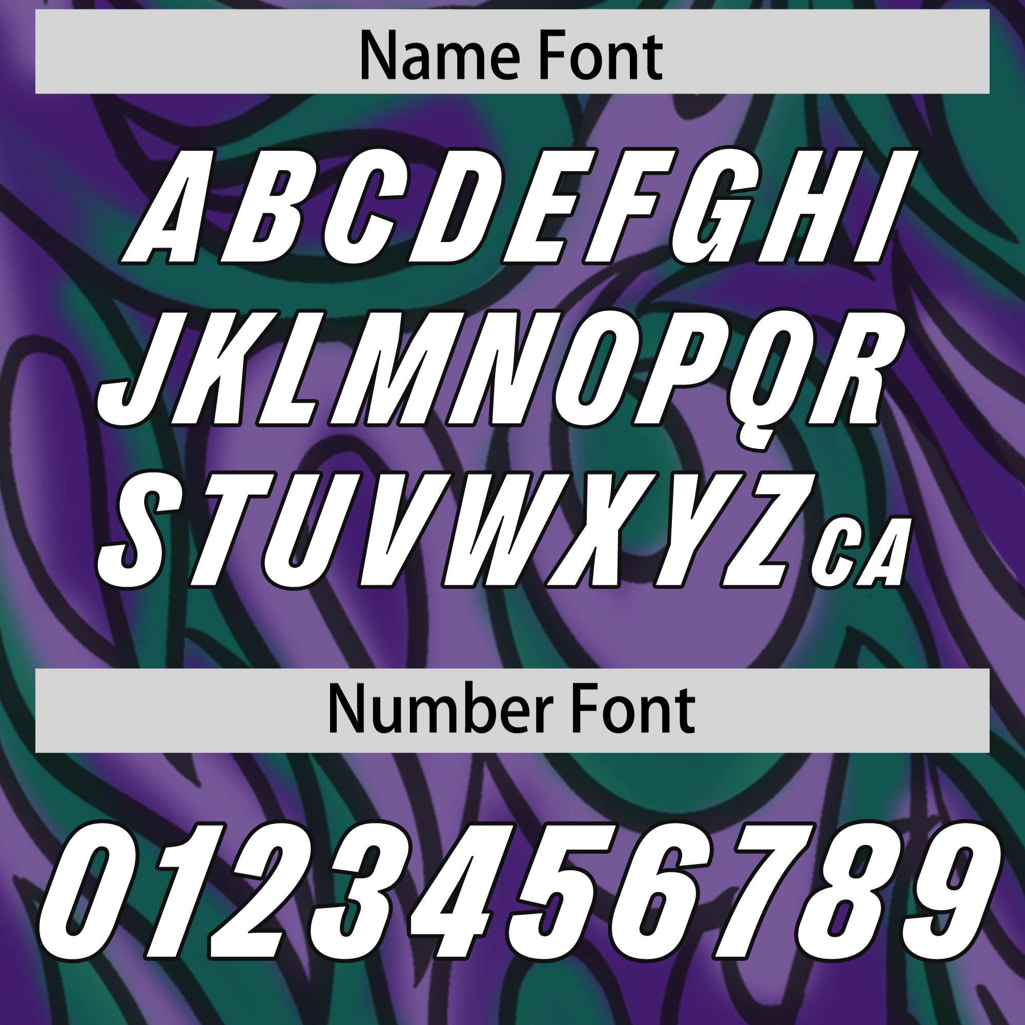 Custom Purple Personalized Printed Graffiti Pattern Design Authentic American Football Jersey
