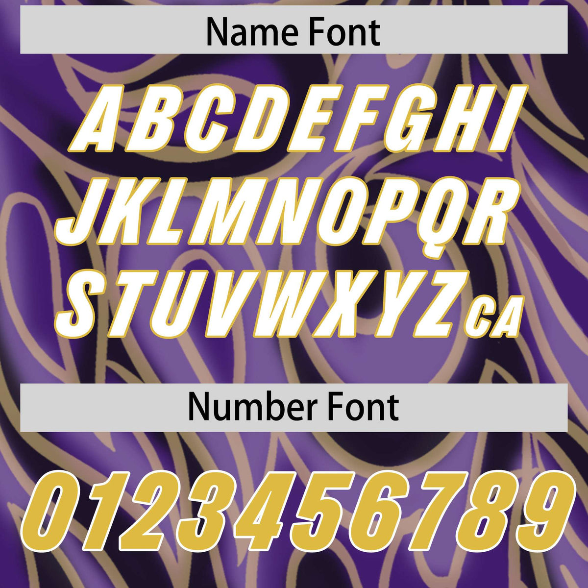 Custom Purple Personalized Printed Graffiti Pattern Design Authentic American Football Jersey