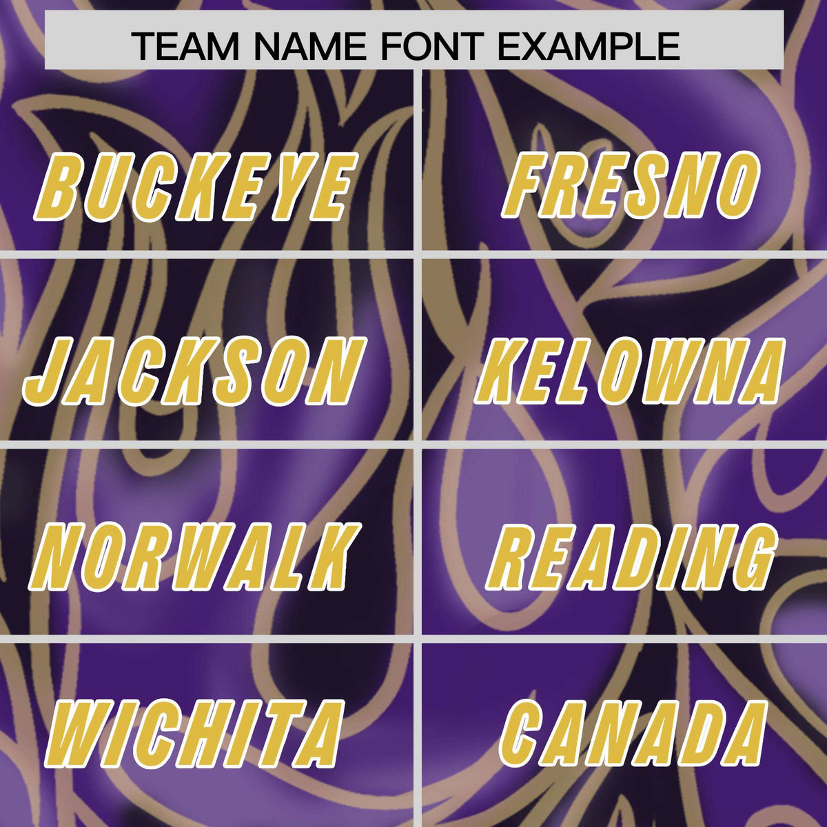 Custom Purple Personalized Printed Graffiti Pattern Design Authentic American Football Jersey