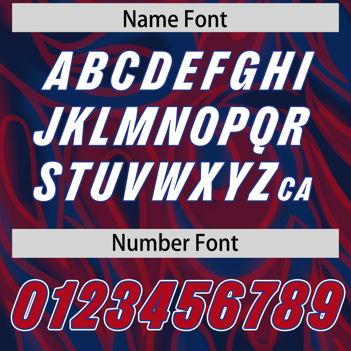 Custom Navy Personalized Printed Graffiti Pattern Design Authentic American Football Jersey