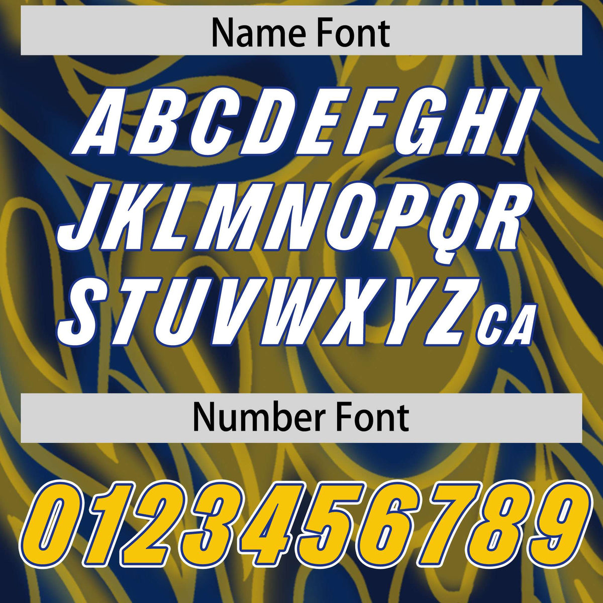 Custom Royal Personalized Printed Graffiti Pattern Design Authentic American Football Jersey