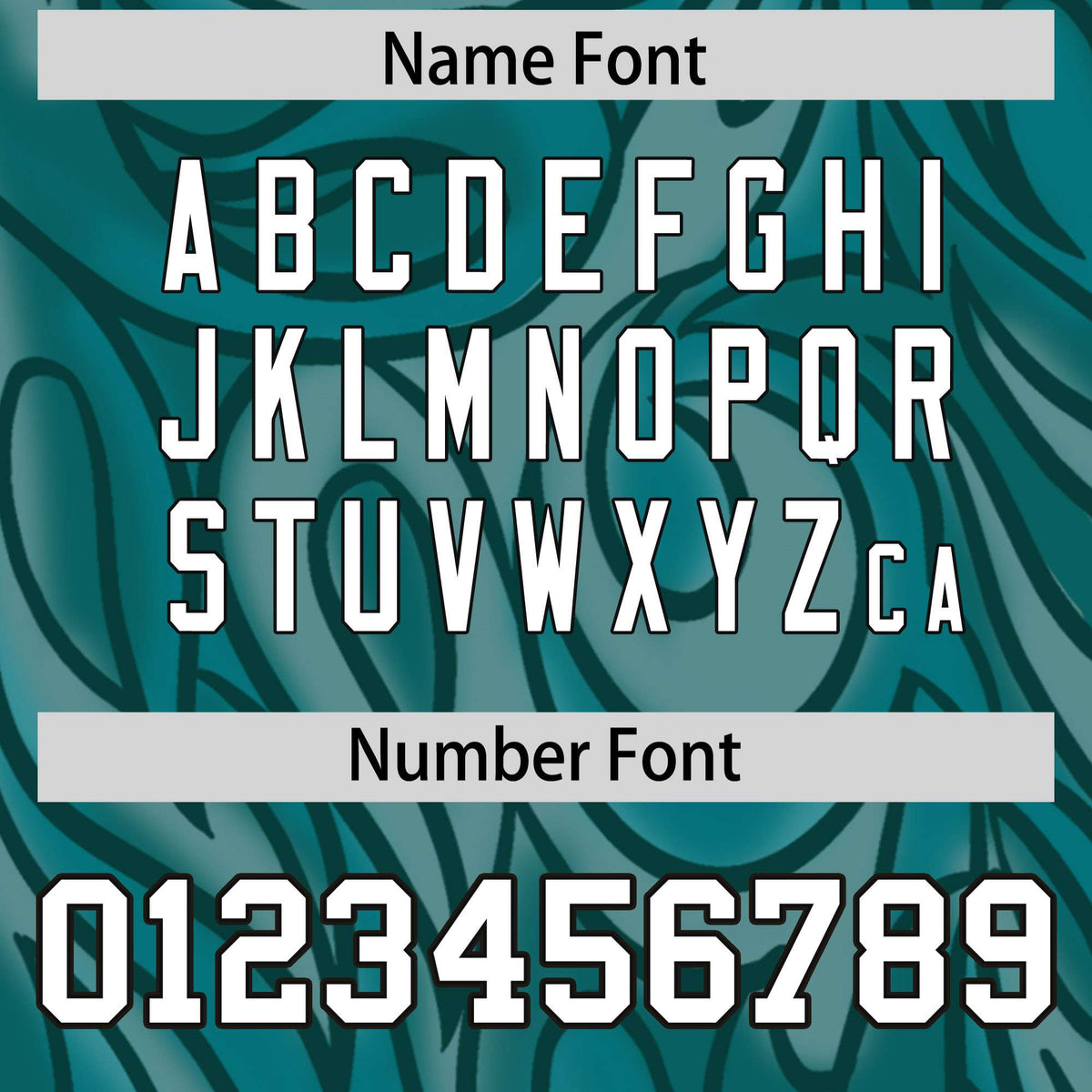 Custom Aqua Personalized Printed Graffiti Pattern Design Authentic American Football Jersey