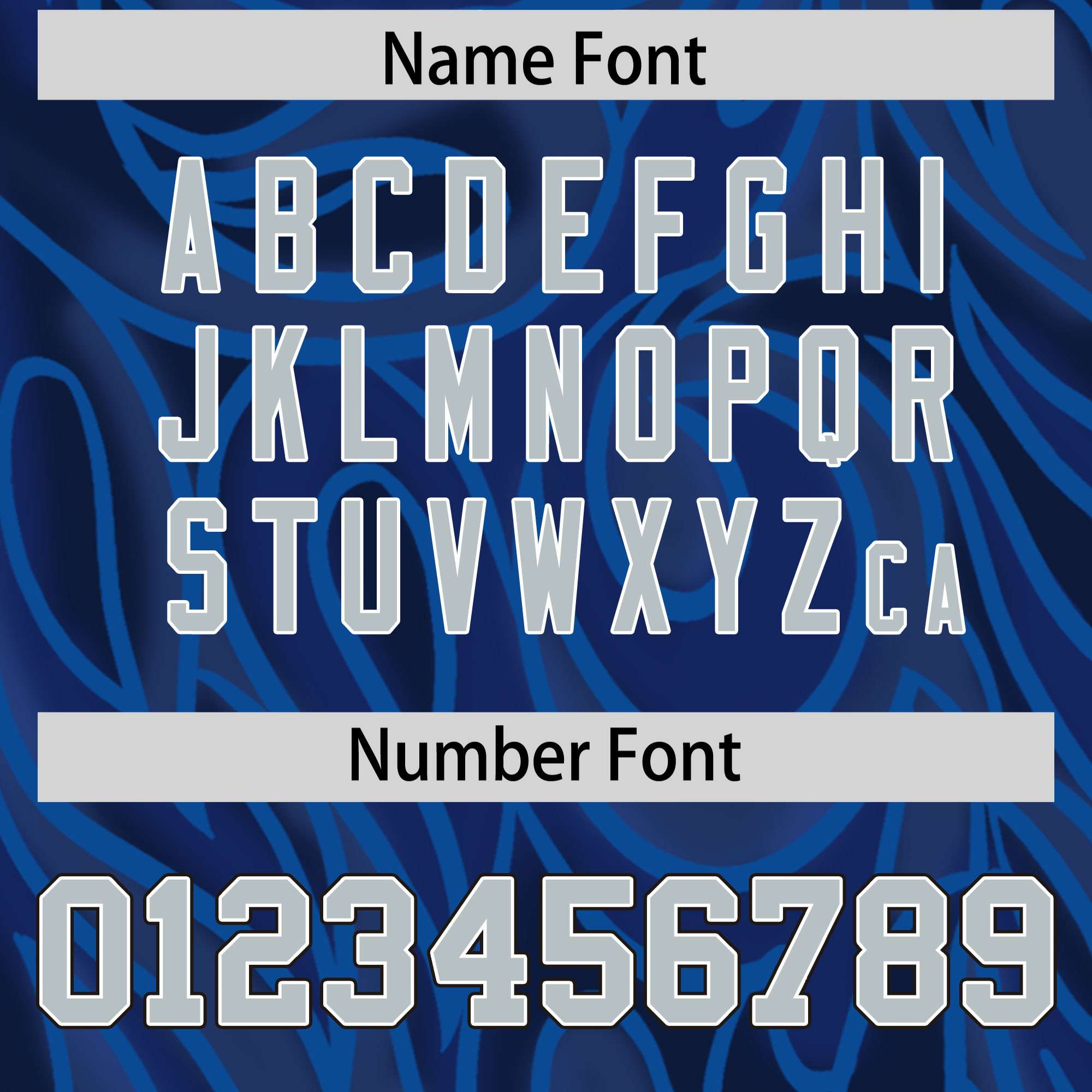 Custom Navy Personalized Printed Graffiti Pattern Design Authentic American Football Jersey