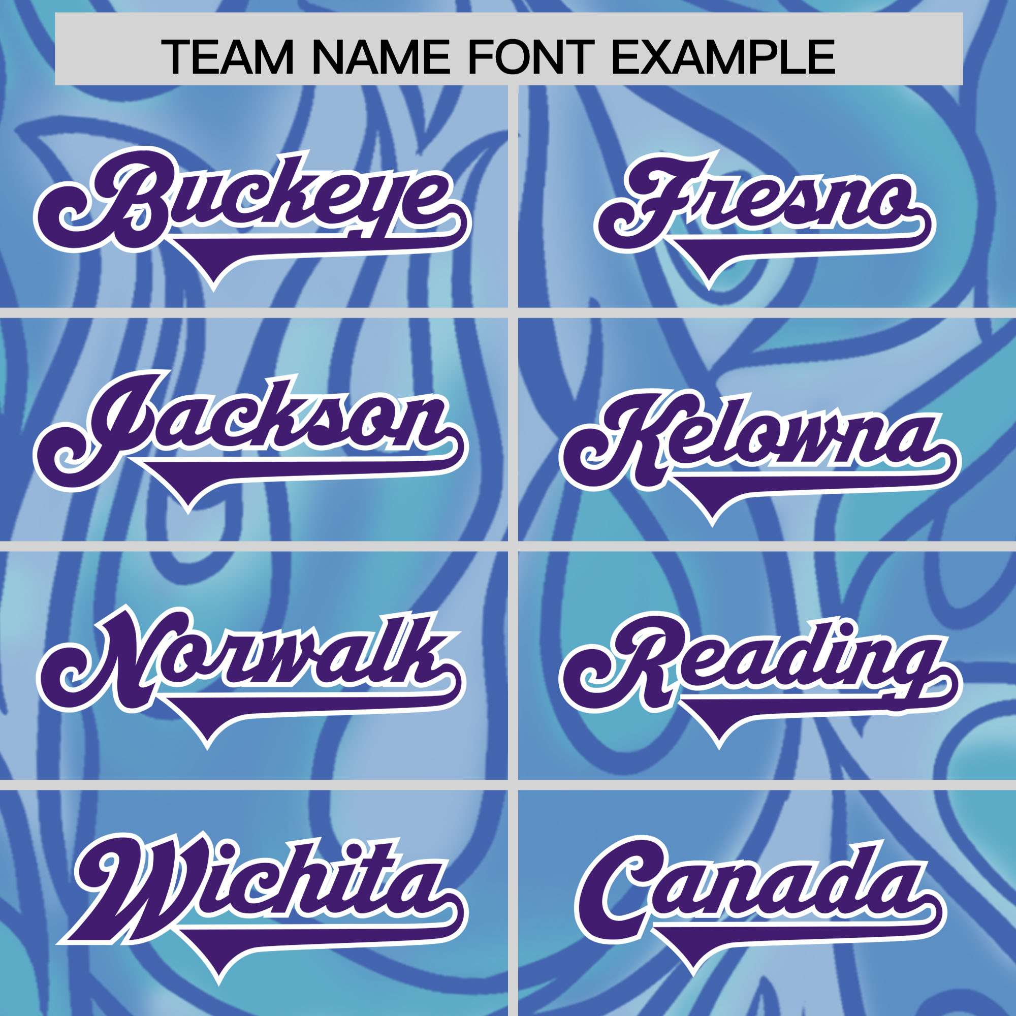 Custom Light Blue Personalized Printed Graffiti Pattern Design Authentic American Football Jersey