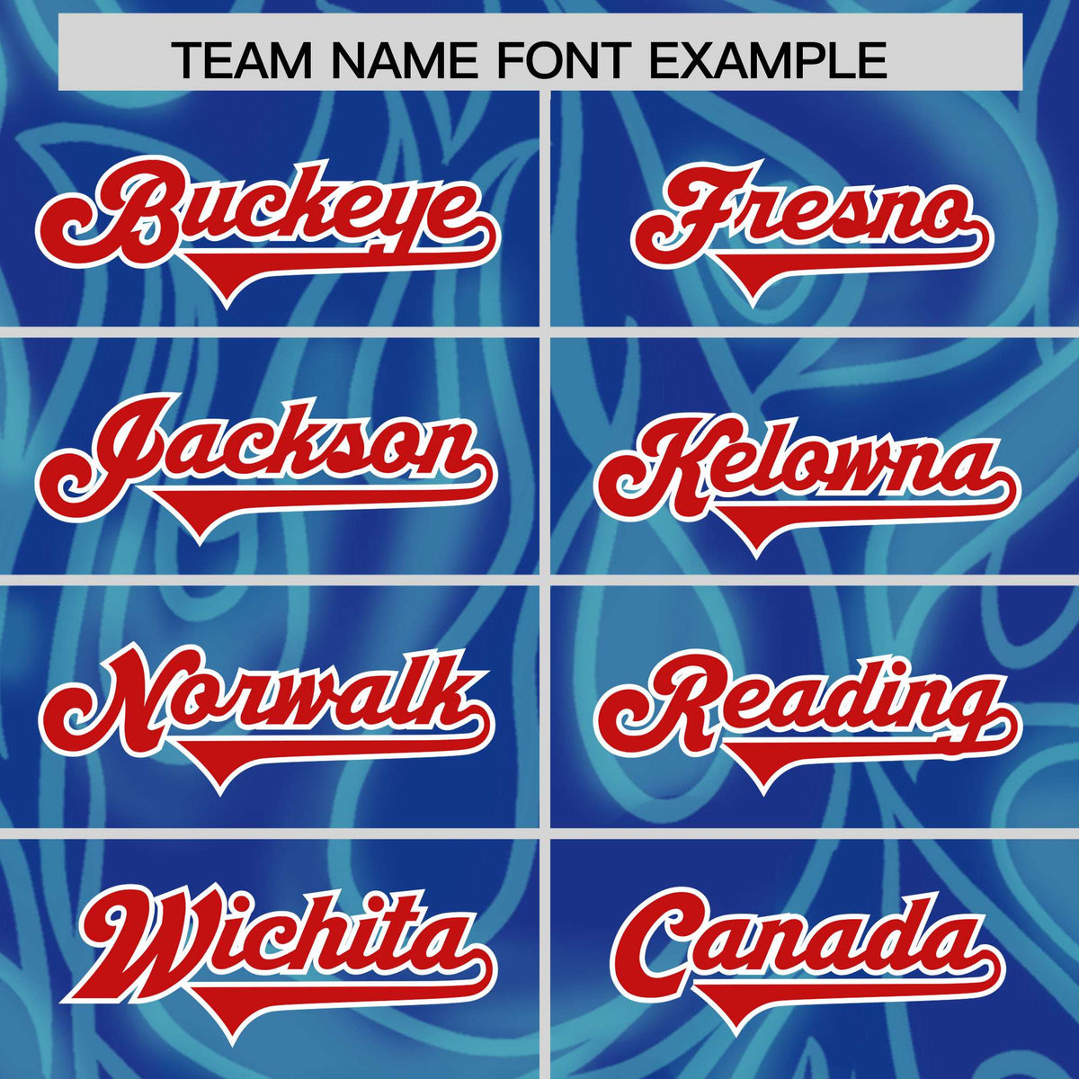 Custom Blue Personalized Printed Graffiti Pattern Design Authentic American Football Jersey