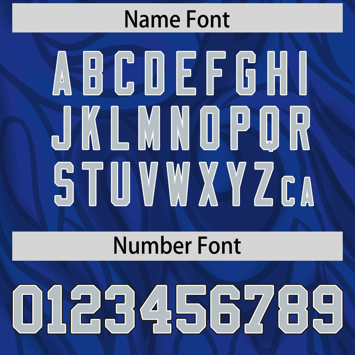 Custom Royal Personalized Printed Graffiti Pattern Design Authentic American Football Jersey