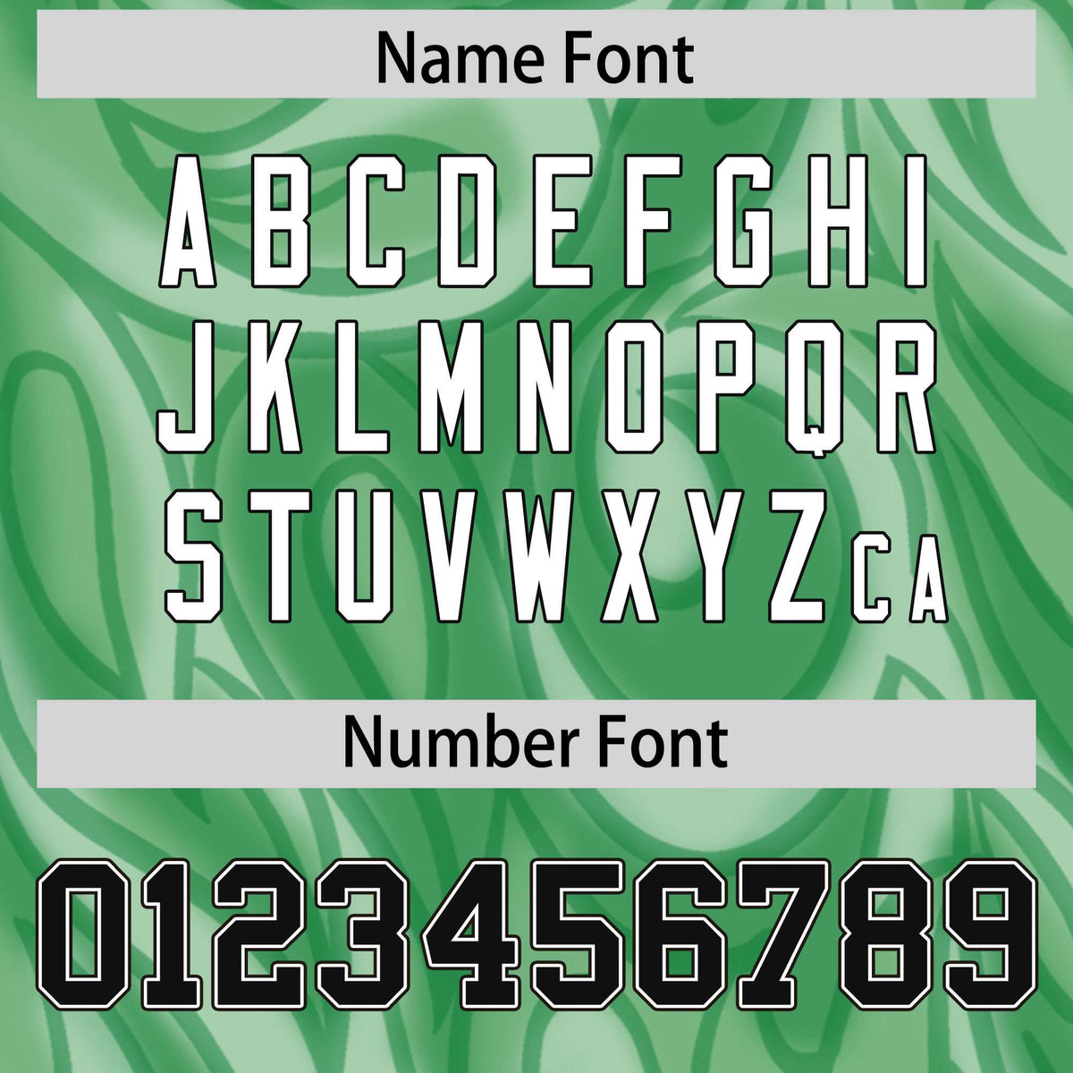 Custom Green Personalized Printed Graffiti Pattern Design Authentic American Football Jersey