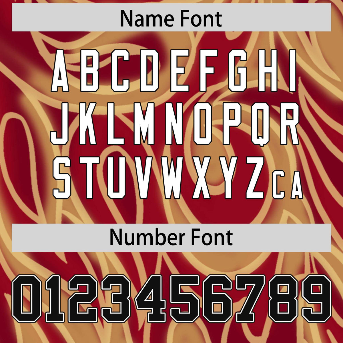 Custom Crimson Personalized Printed Graffiti Pattern Design Authentic American Football Jersey