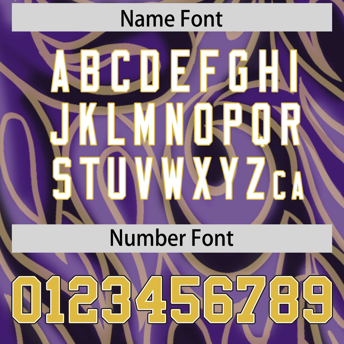 Custom Purple Personalized Printed Graffiti Pattern Design Authentic American Football Jersey