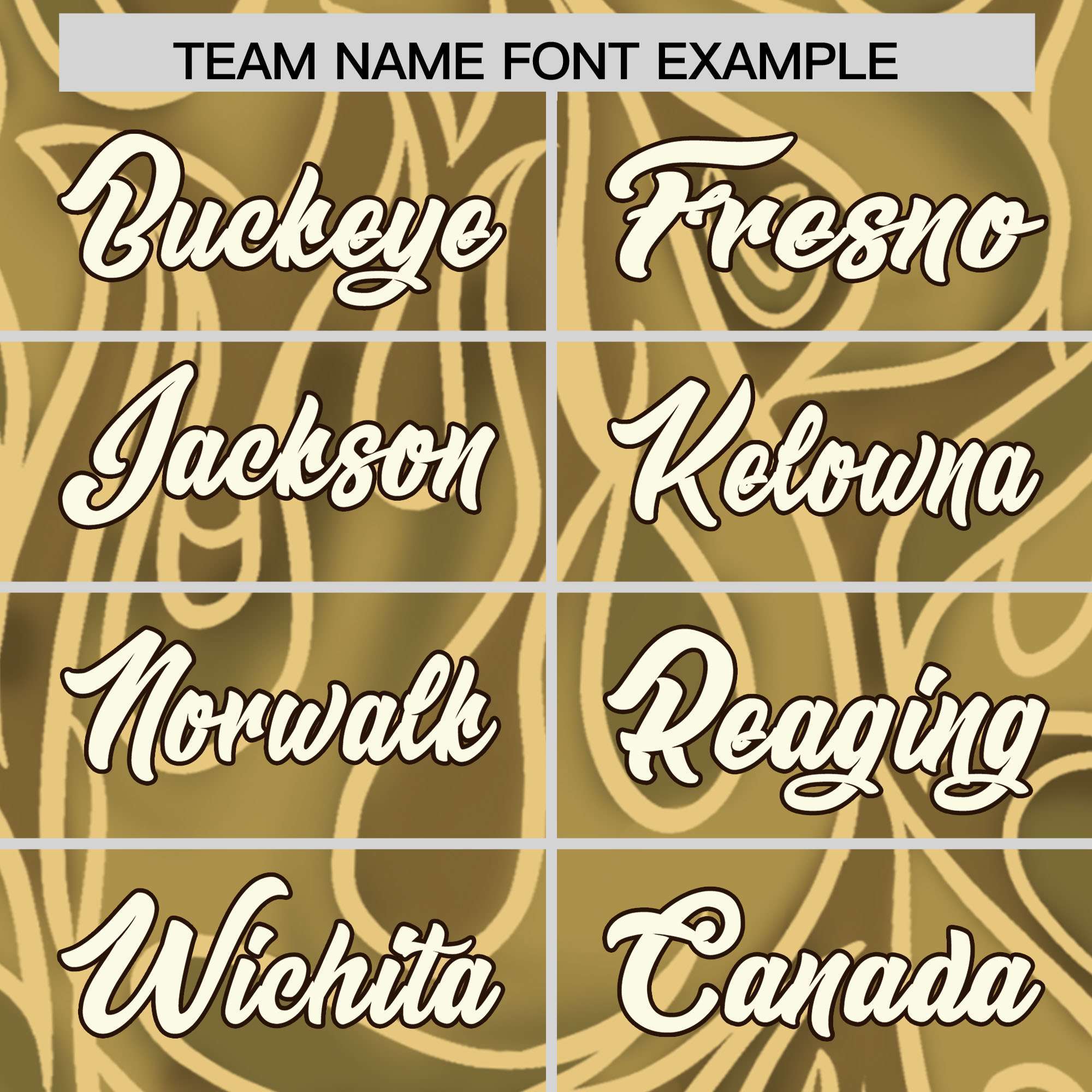 Custom Khaki Personalized Printed Graffiti Pattern Design Authentic American Football Jersey