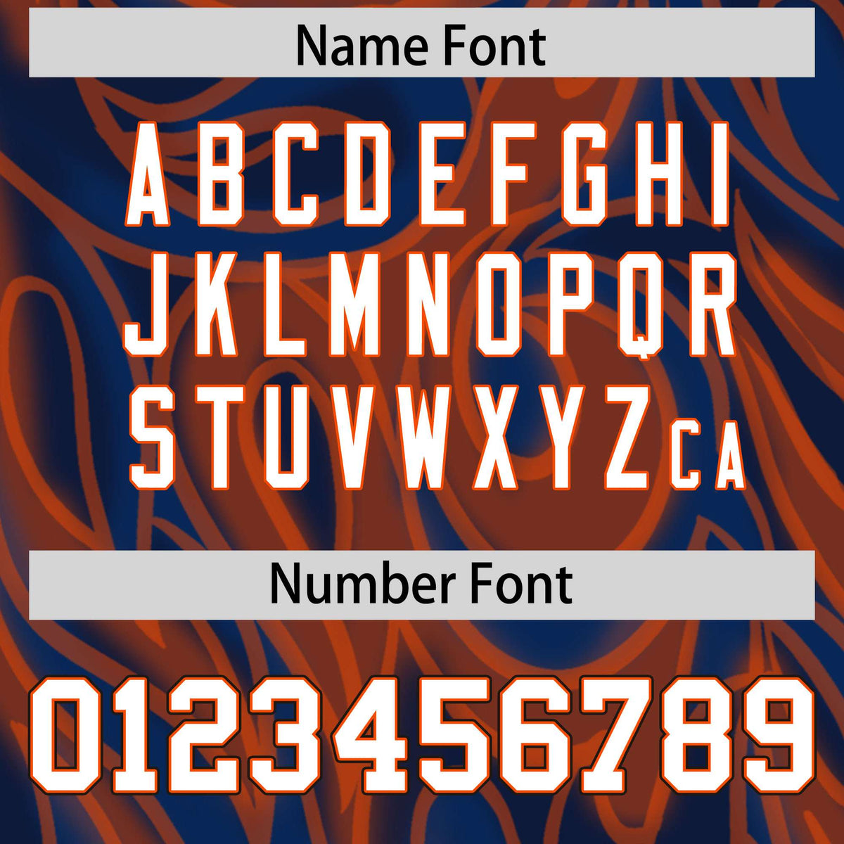 Custom Navy Personalized Printed Graffiti Pattern Design Authentic American Football Jersey