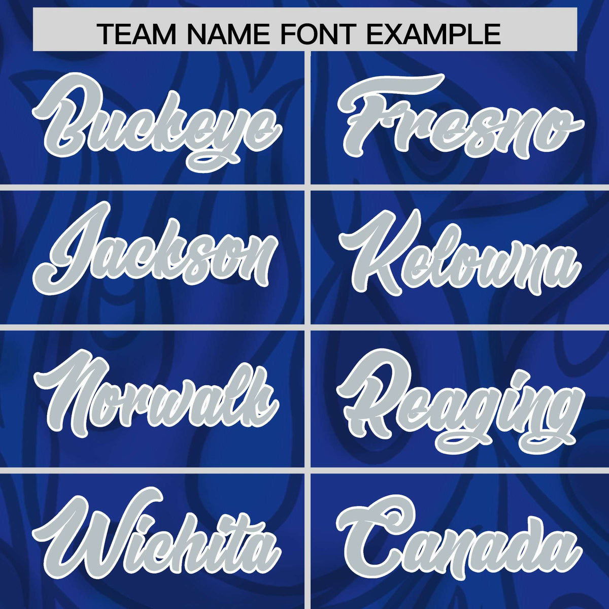 Custom Royal Personalized Printed Graffiti Pattern Design Authentic American Football Jersey